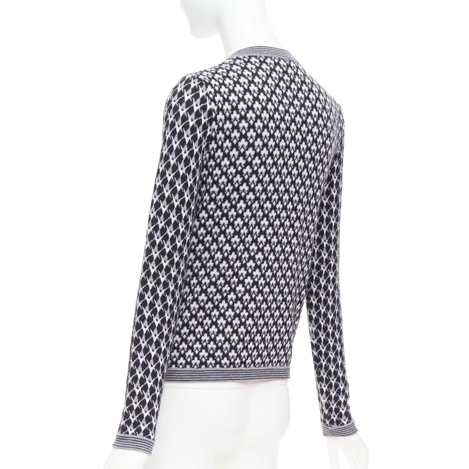 Chanel Velvet Button Cardigan - Detail 2