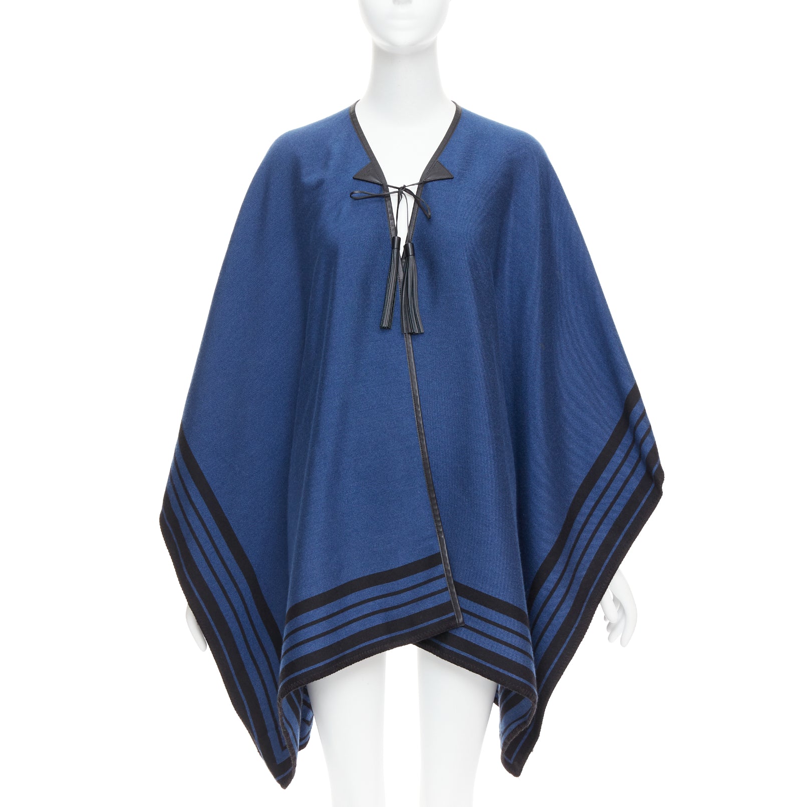 Louis Vuitton Cashmere Tassel Poncho