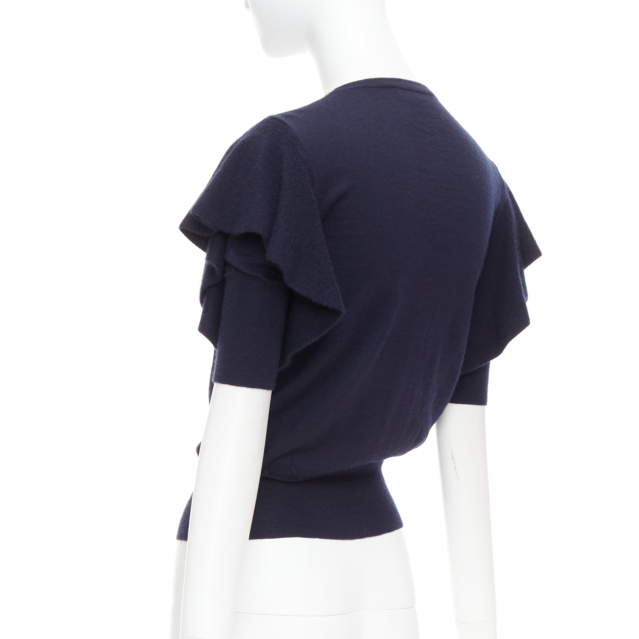 Viktor & Rolf Ruffle Sleeve Cardigan - Detail 1