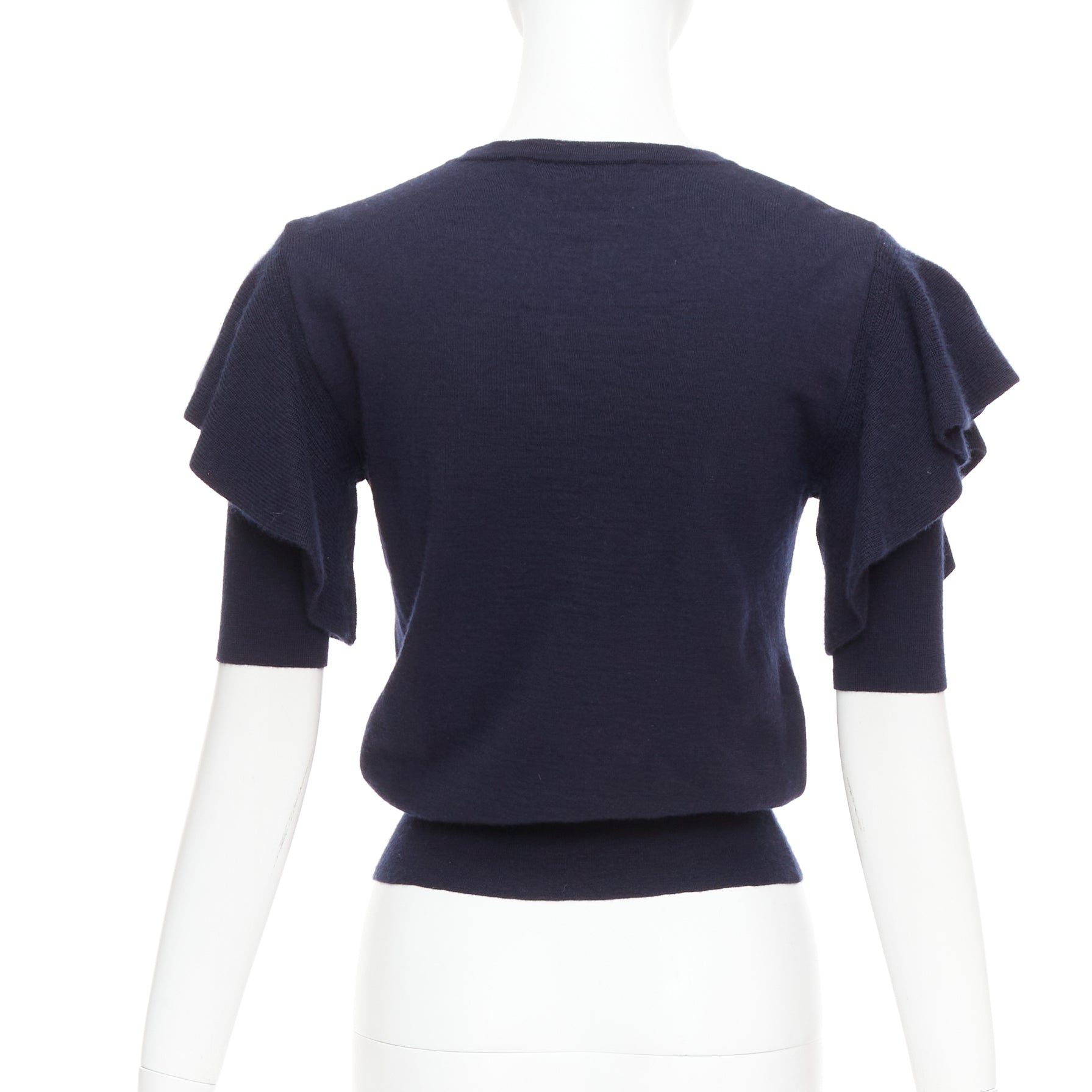 Viktor & Rolf Ruffle Sleeve Cardigan - Detail 2