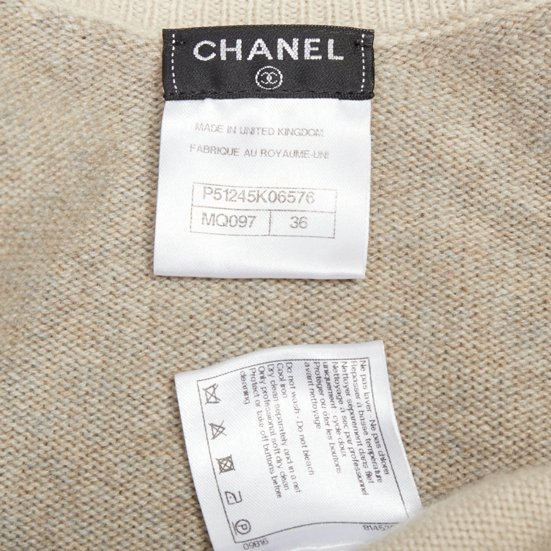 Chanel Colorblocked Cardigan - Image 11