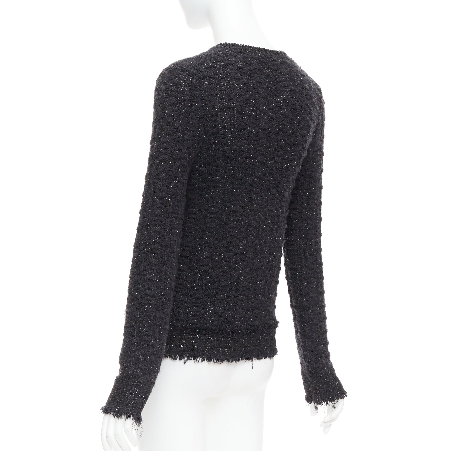 Chanel Metallic Tweed Cardigan - Detail 2