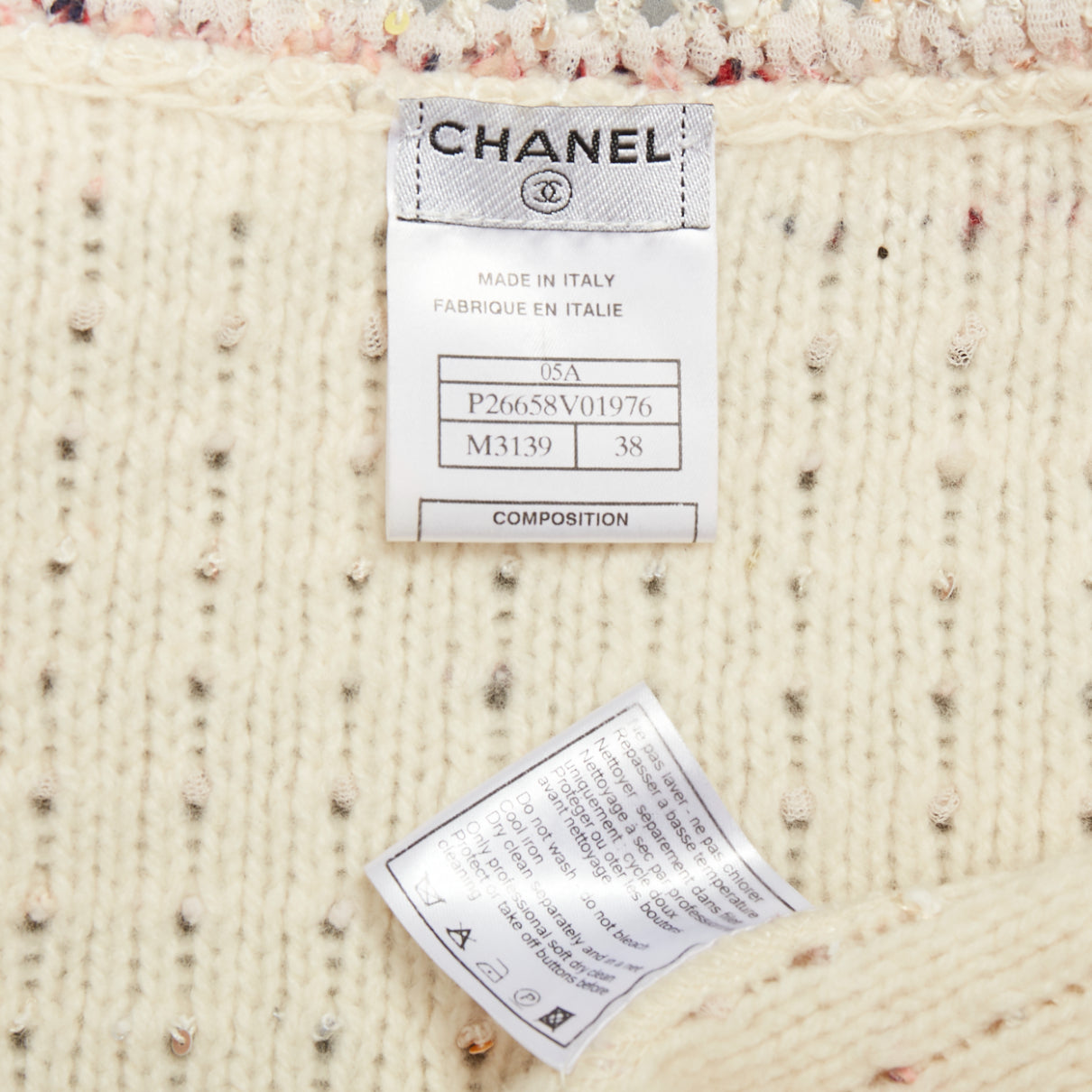 Chanel Boucle Tweed Cardigan - Image 11