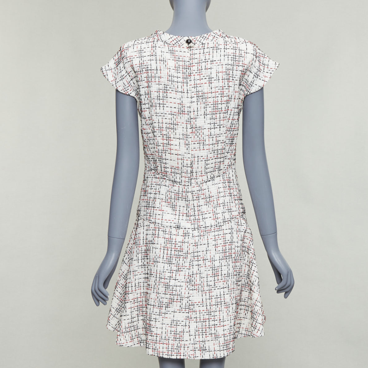Chanel Lattice Tweed Dress - Side view