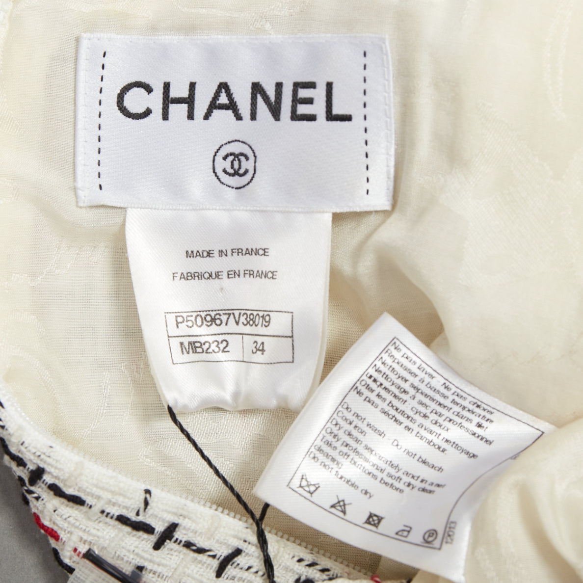 Chanel Lattice Tweed Dress - Image 10