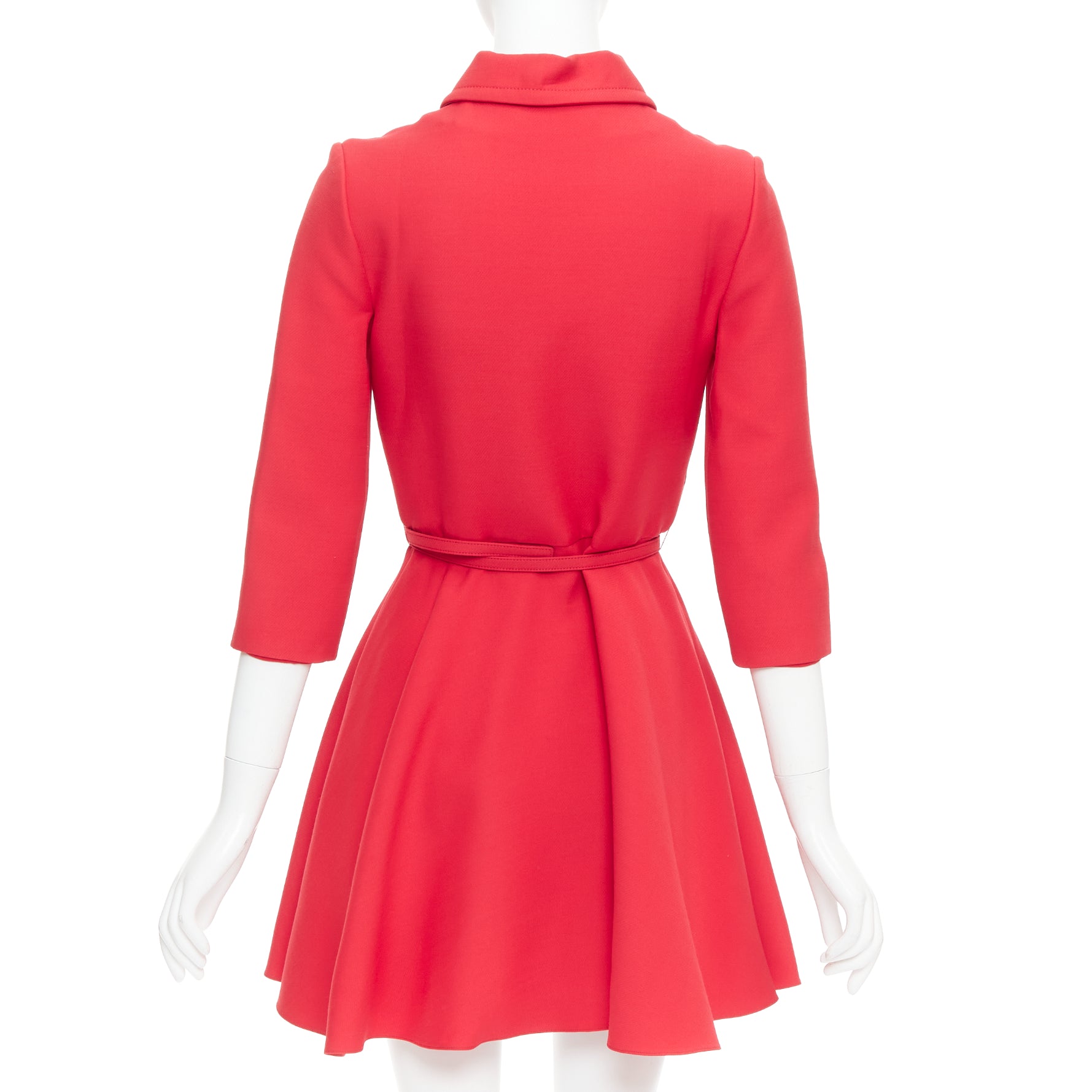 Dior Half Zip Flare Dress - Side view
