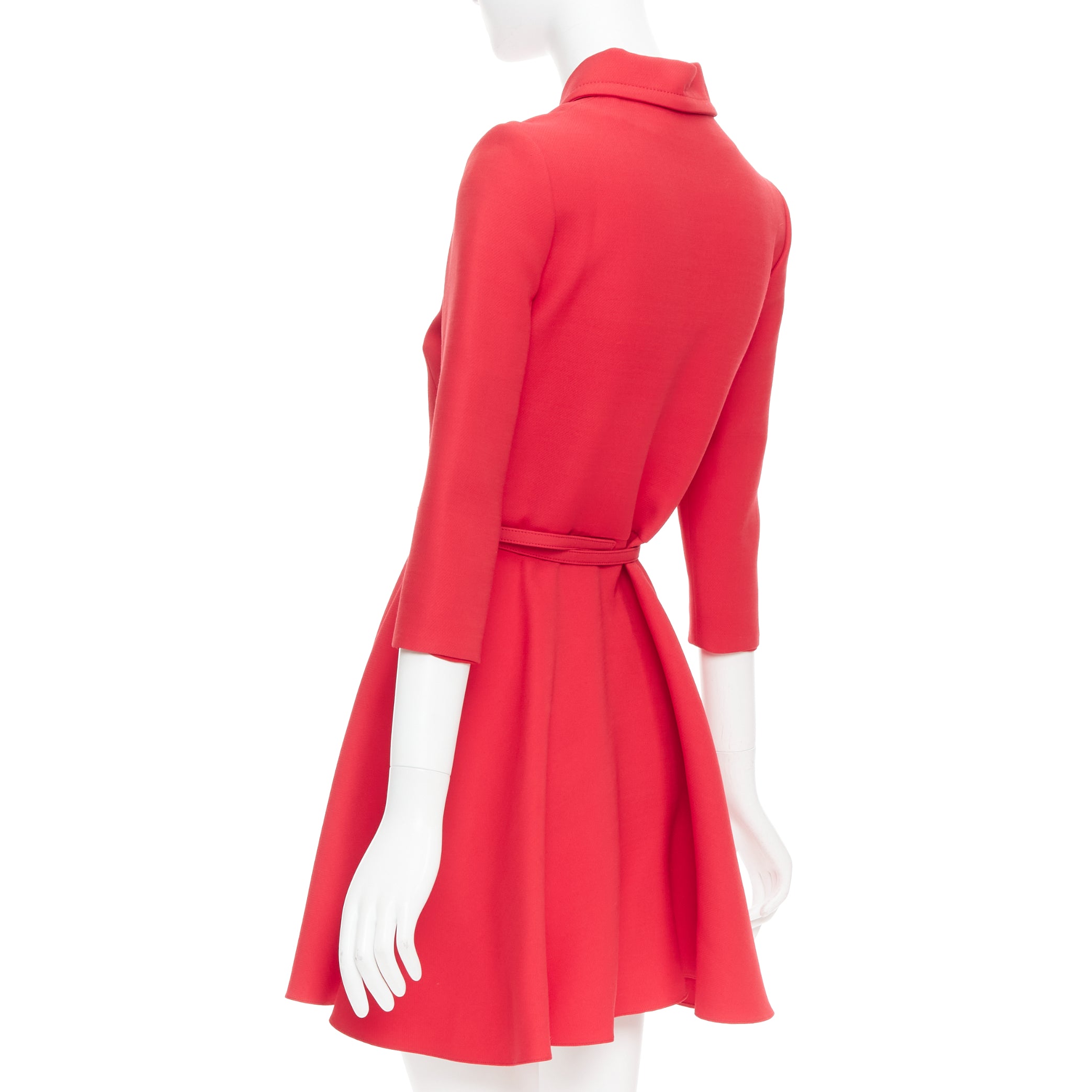 Dior Half Zip Flare Dress - Detail 1
