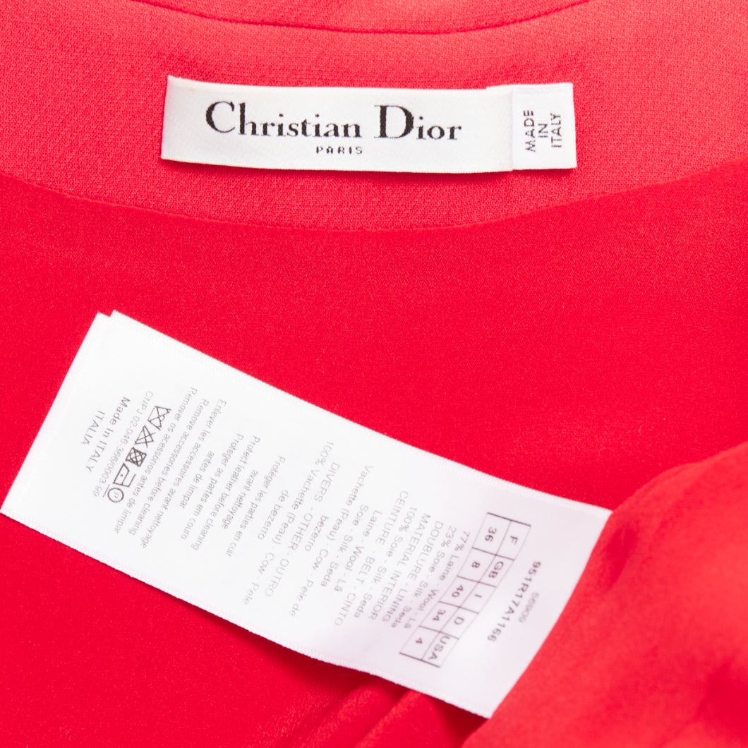Dior Half Zip Flare Dress - Image 10