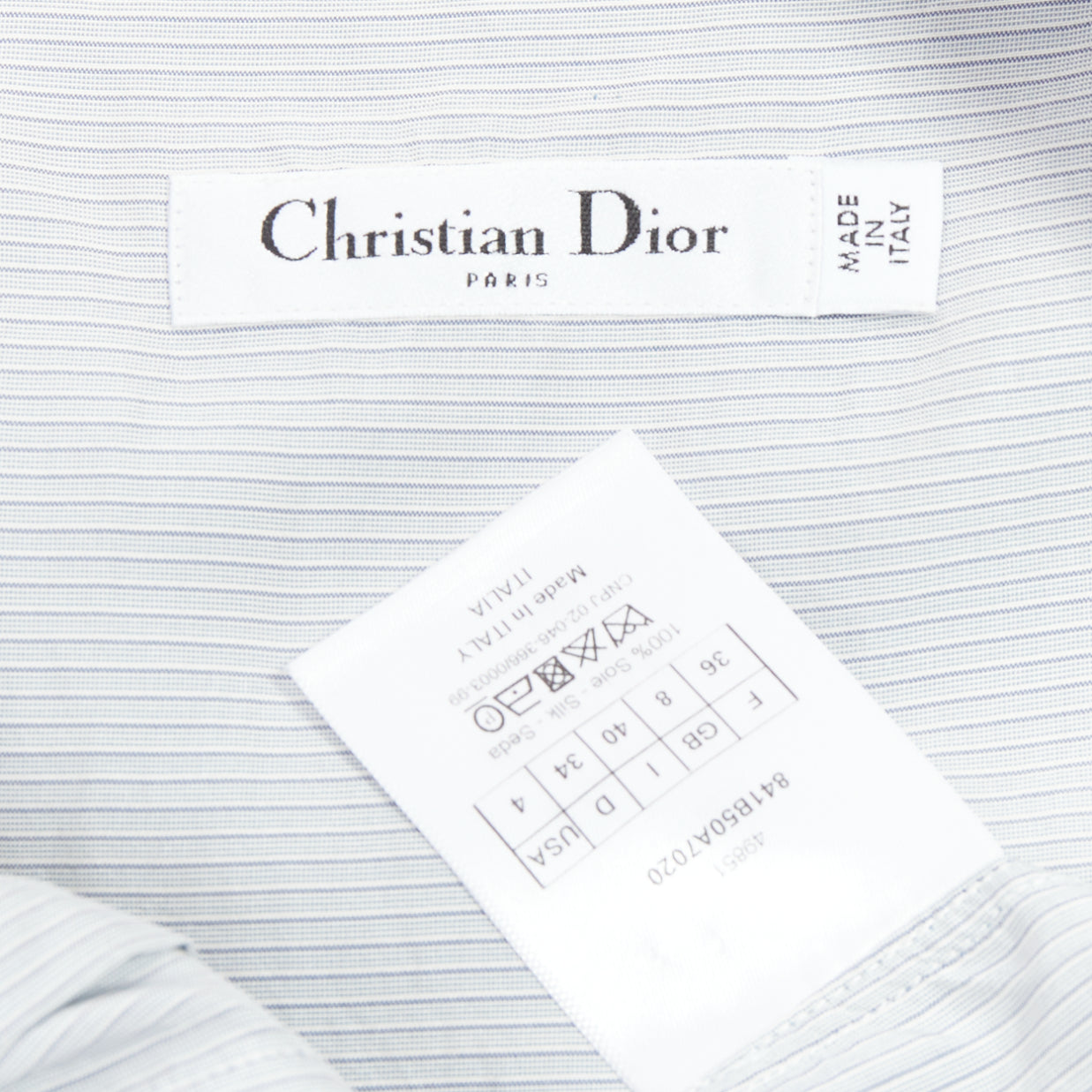 Dior Bee Embroidery Dress - Image 10