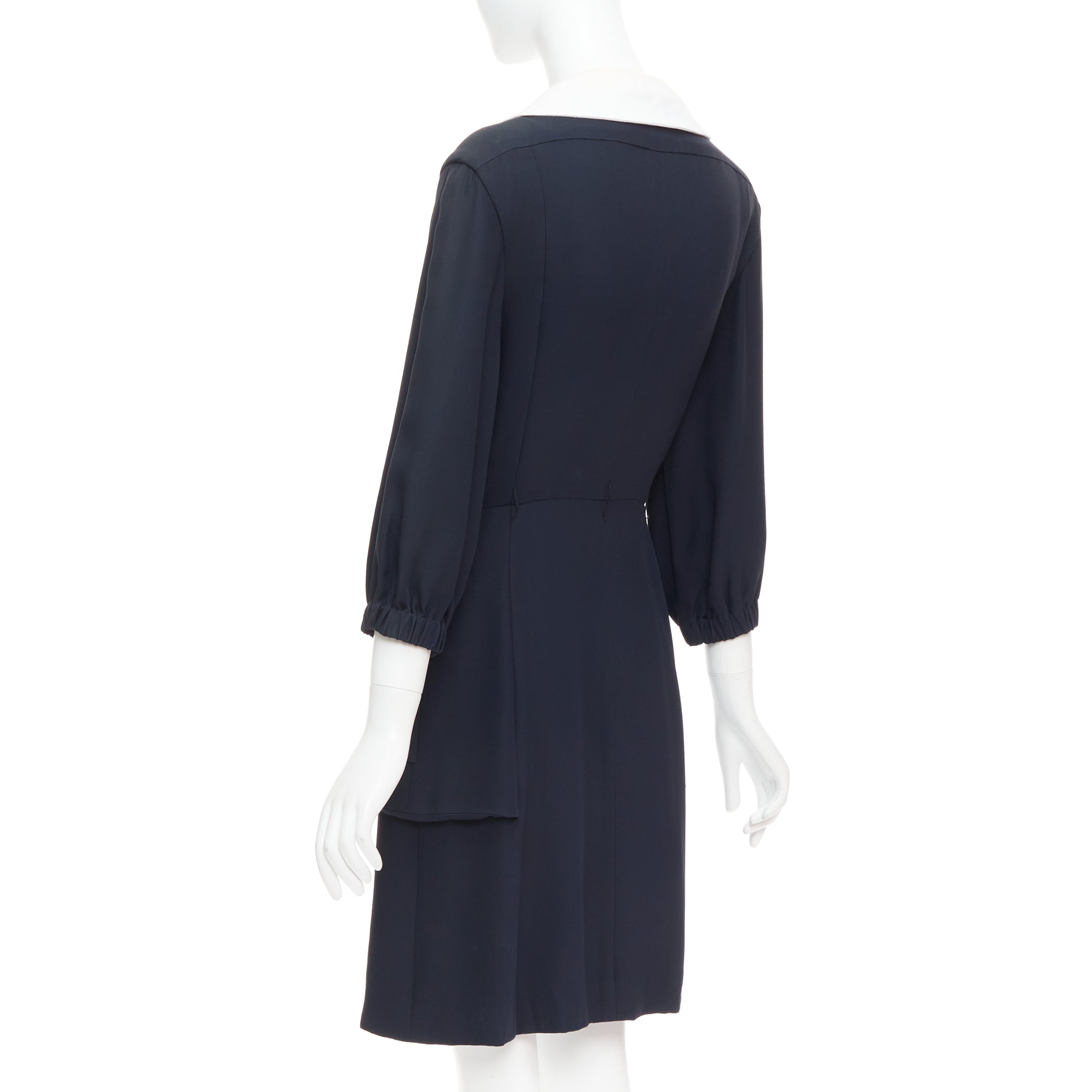 Chanel Collar Trompe Dress - Detail 1