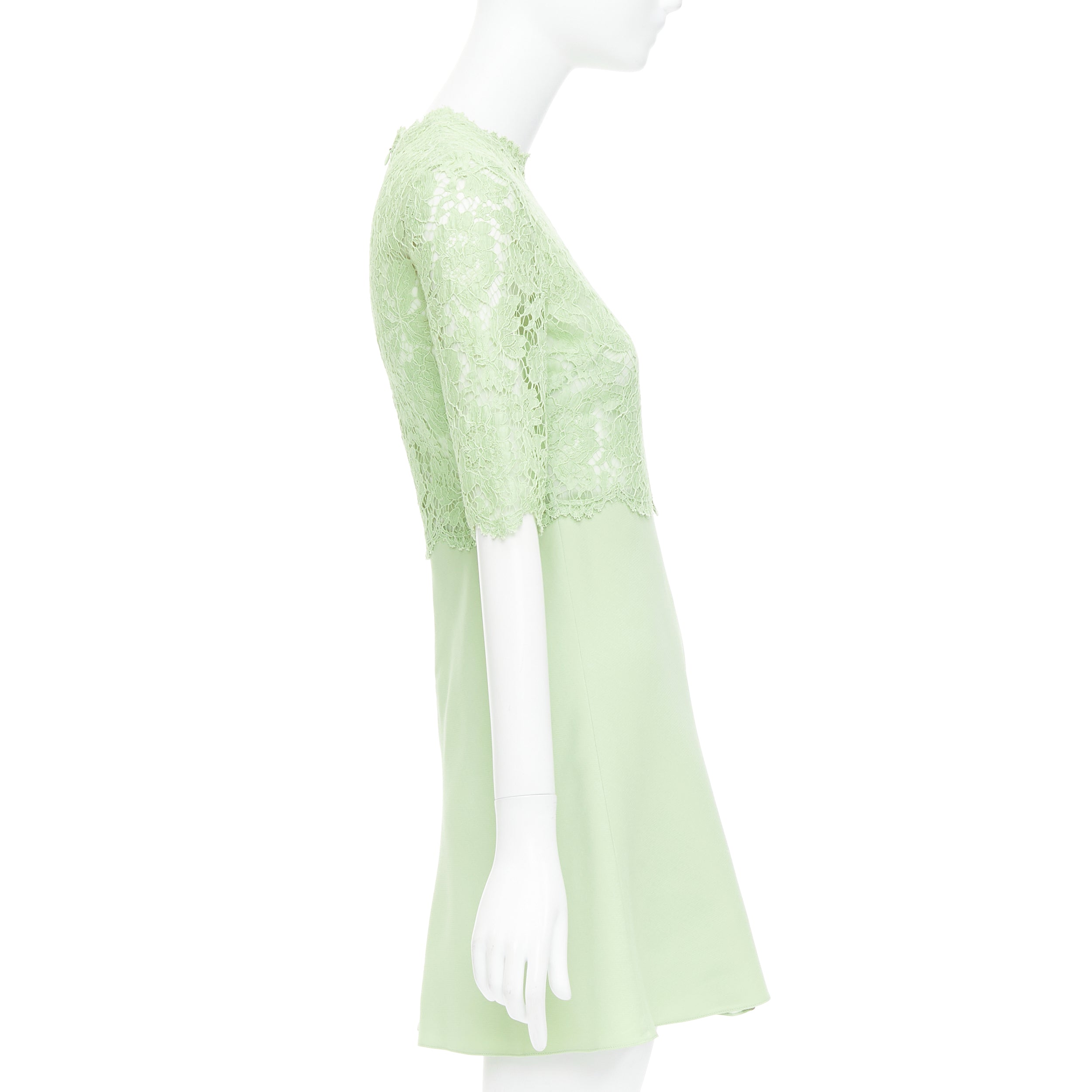 Valentino Garavani Lace Bodice Dress - 4