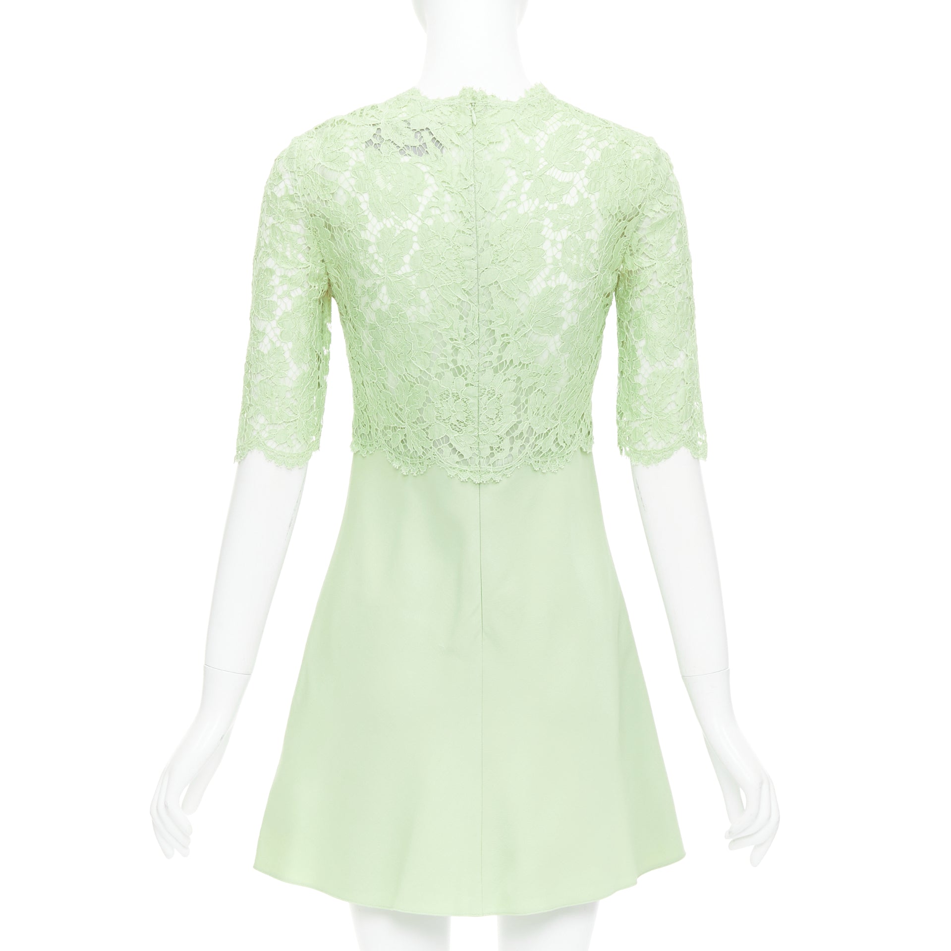 Valentino Garavani Lace Bodice Dress - Side view
