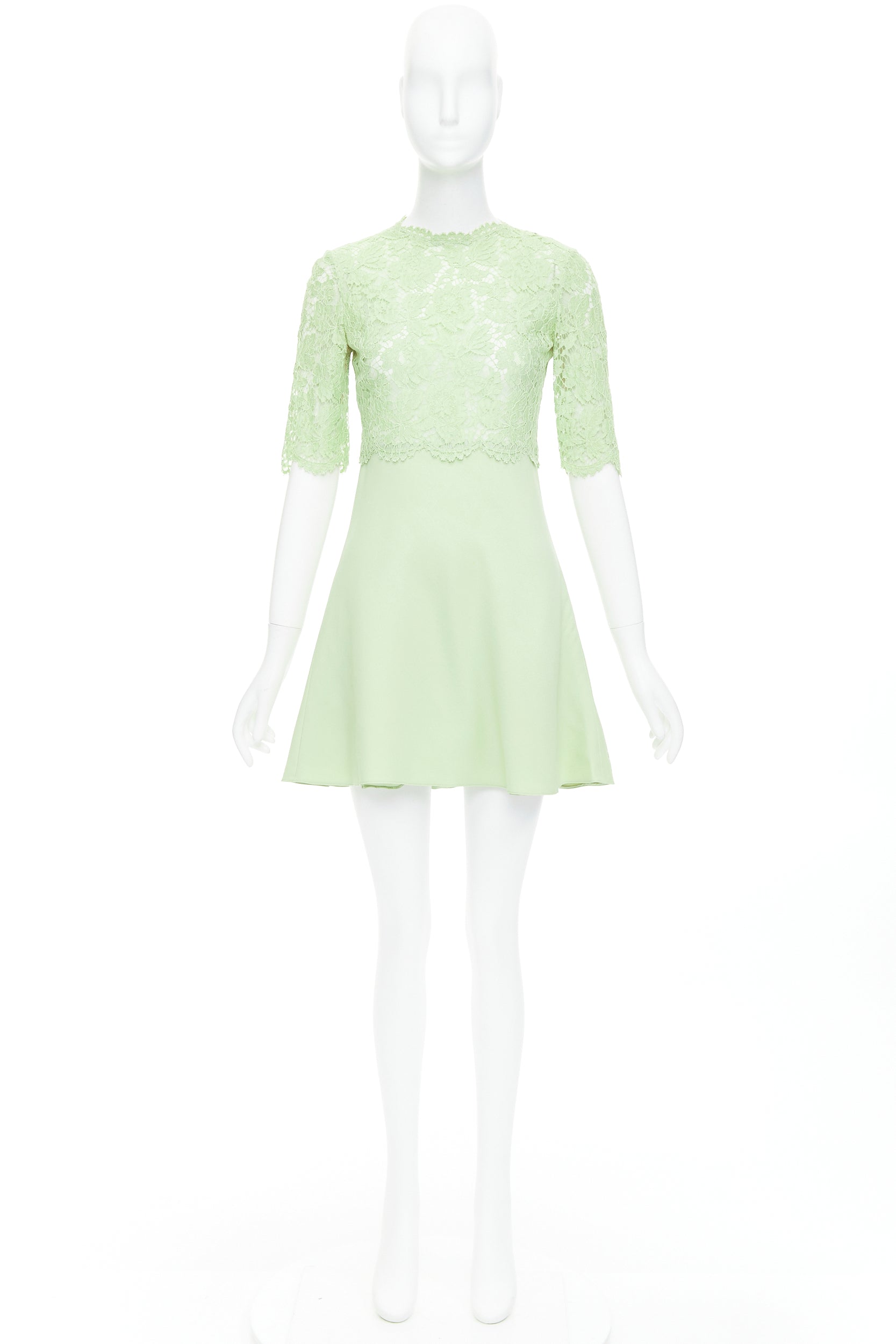 Valentino Garavani Lace Bodice Dress - Image 11
