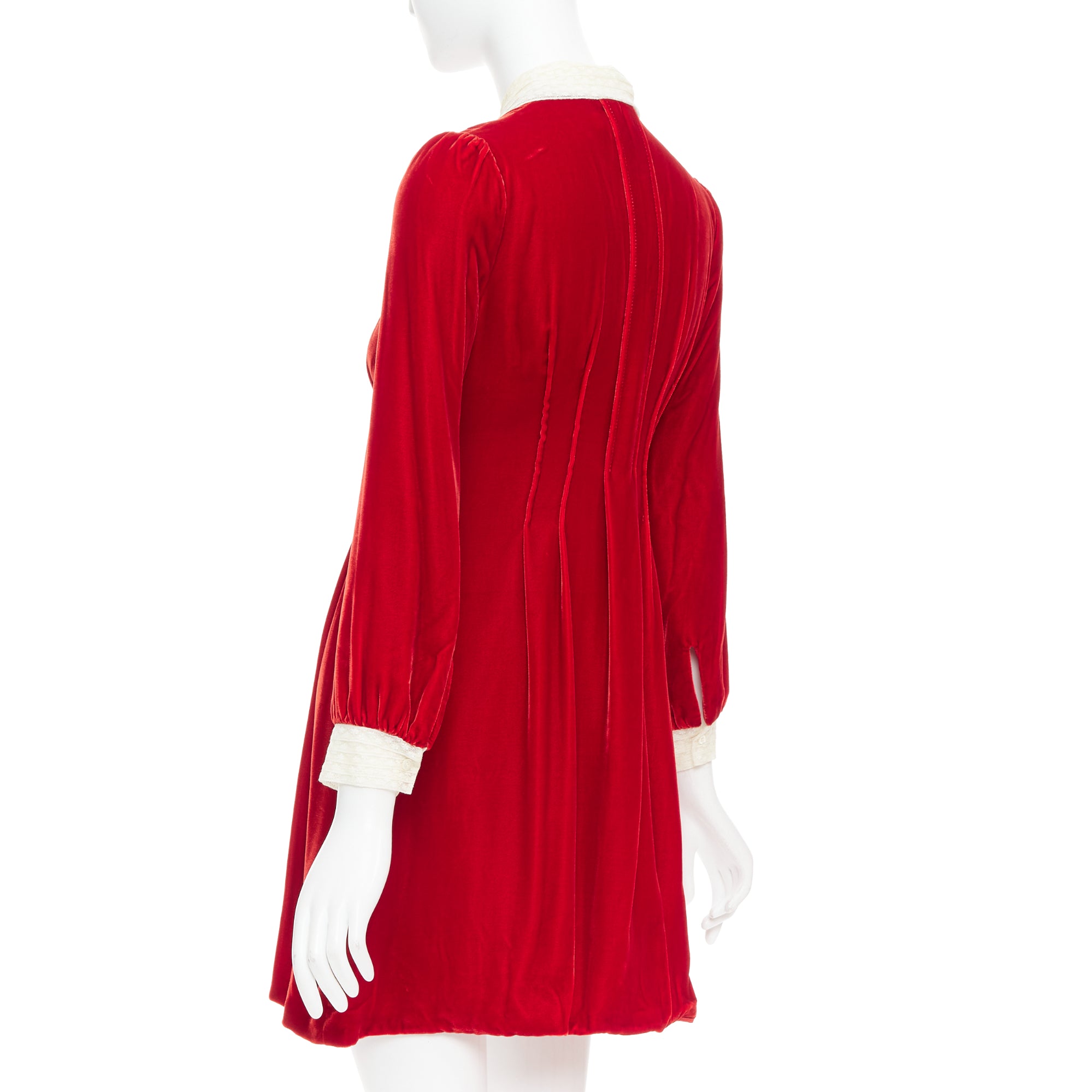 Dior Crushed Velvet Dress - Detail 1