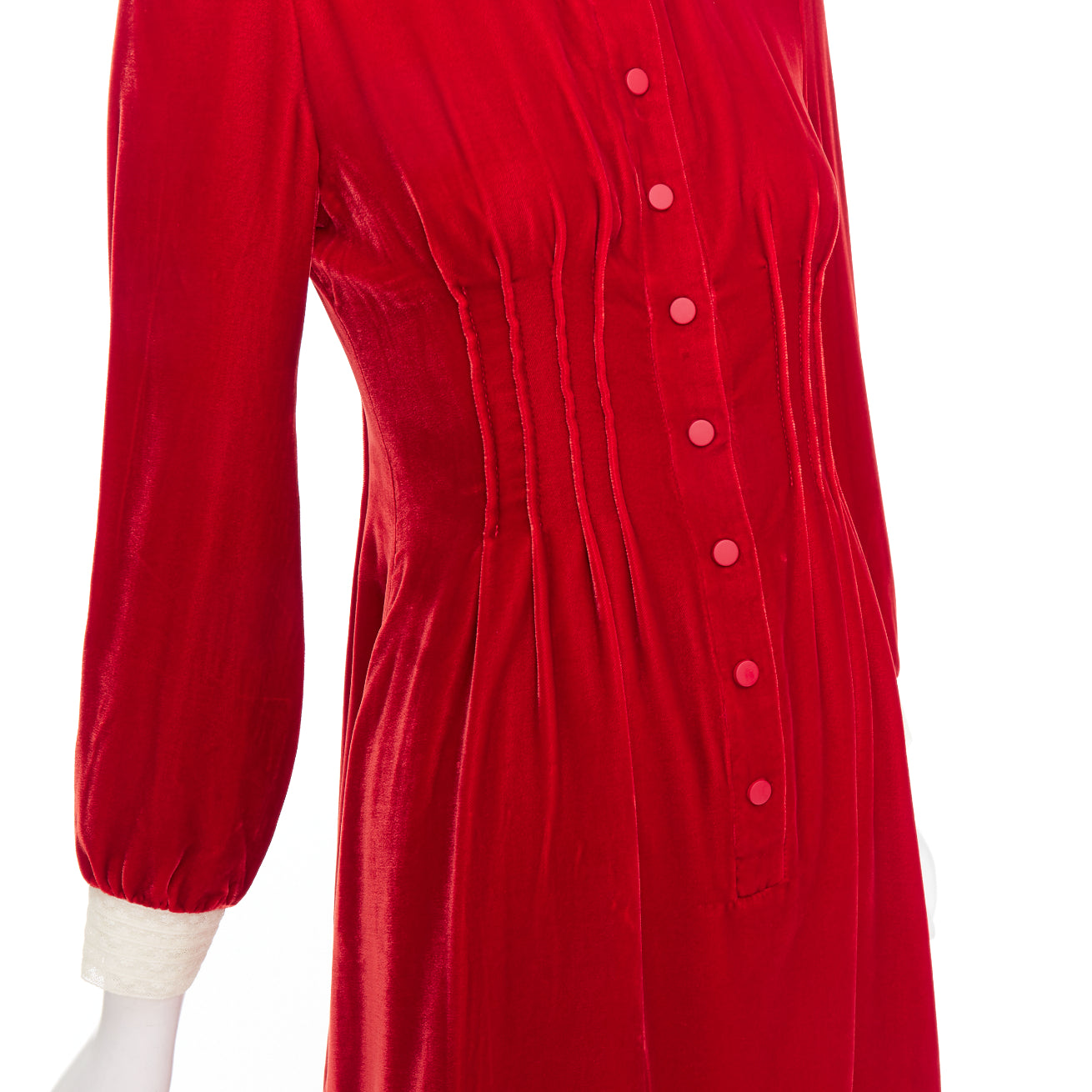 Dior Crushed Velvet Dress - Detail 2