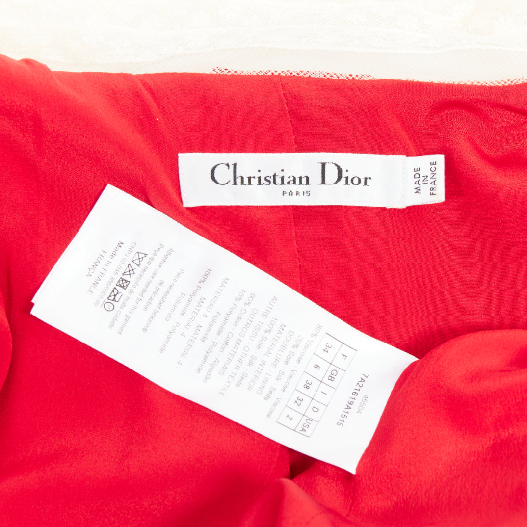 Dior Crushed Velvet Dress - Image 10