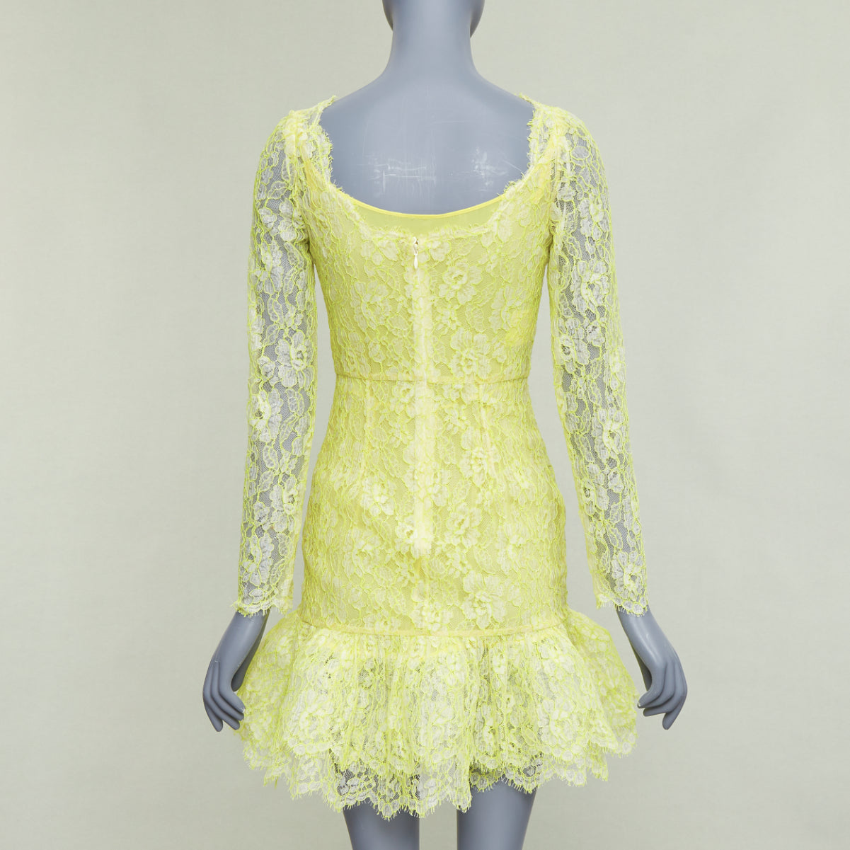 Valentino Lace Tulle Mini Dress - Side view