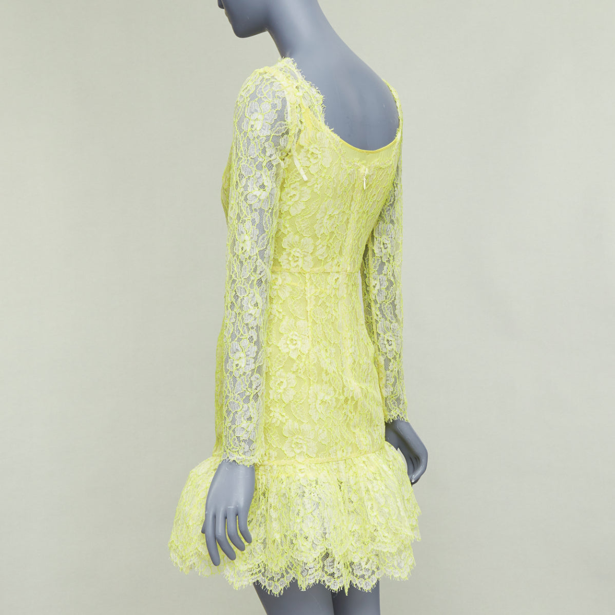 Valentino Lace Tulle Mini Dress - Detail 1