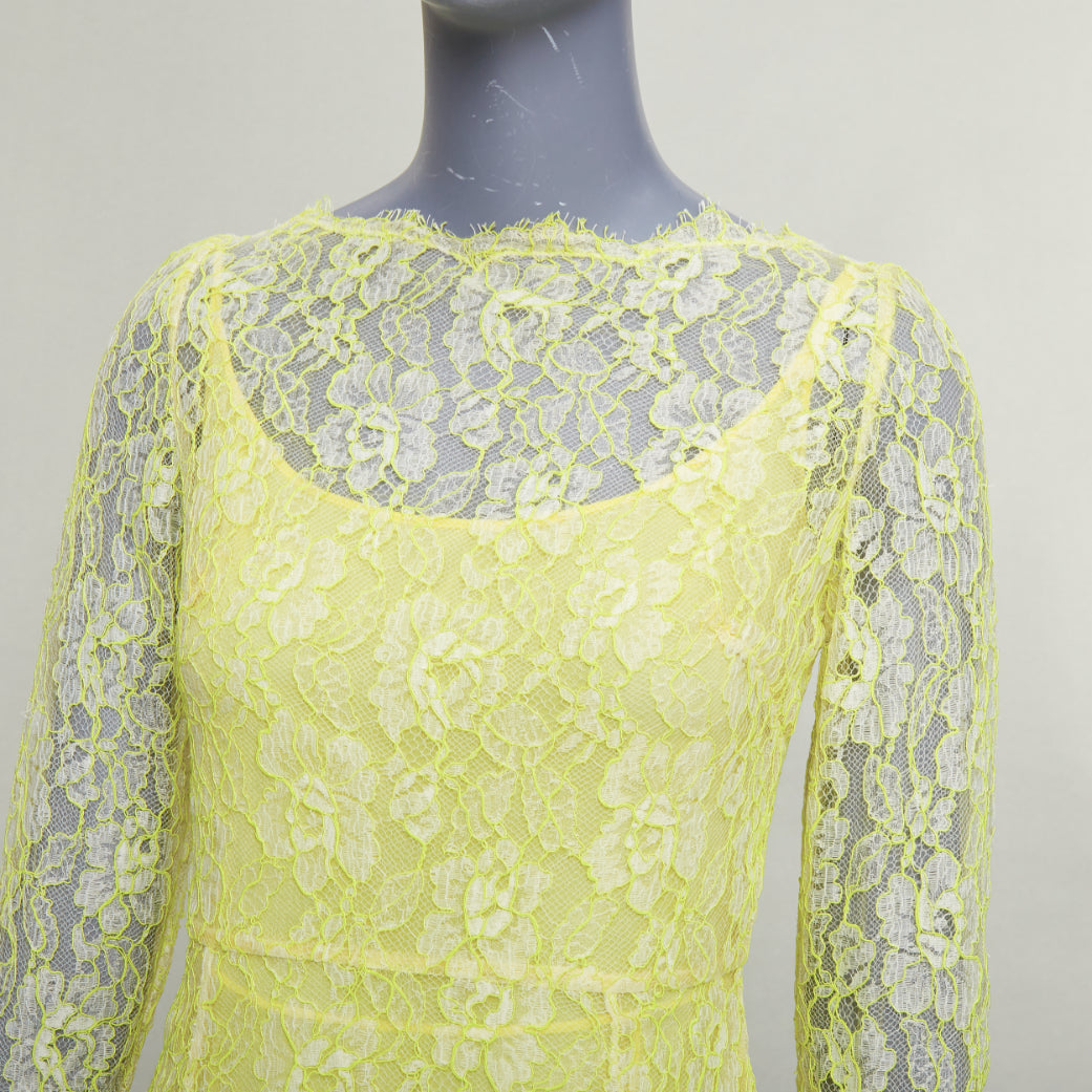 Valentino Lace Tulle Mini Dress - Detail 2