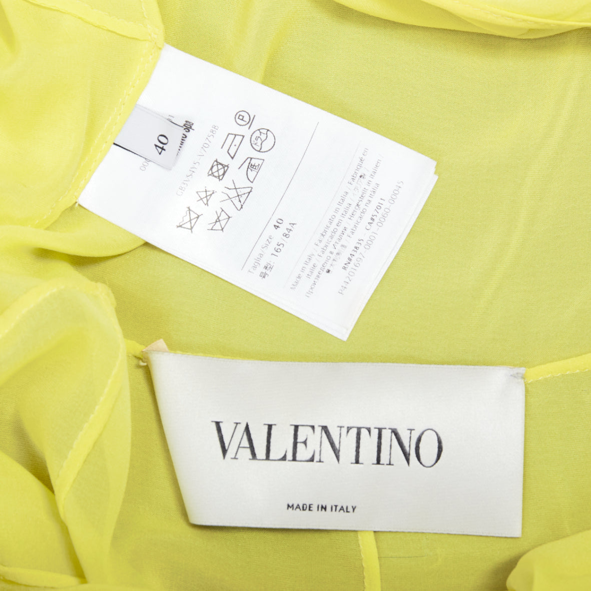 Valentino Lace Tulle Mini Dress - Image 10