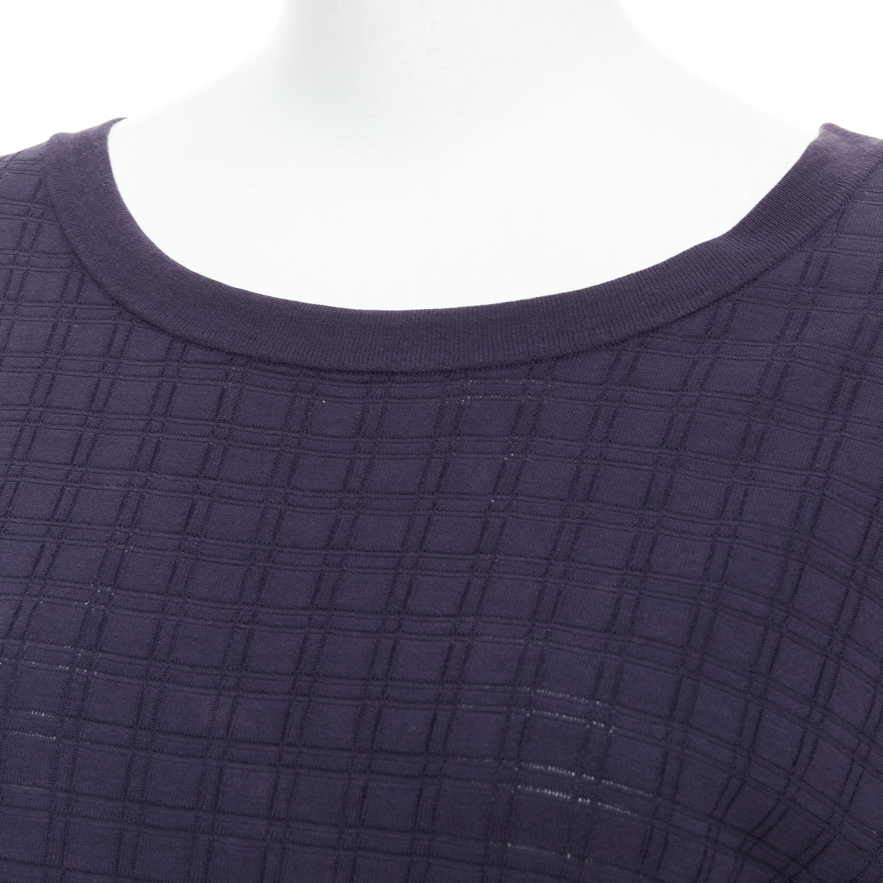 Chanel Grid Knit Mini Dress - Detail 2