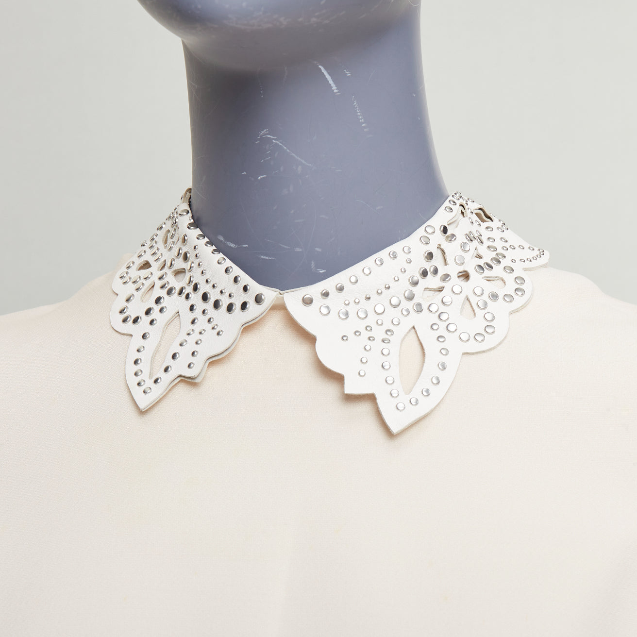 Valentino Studded Collar Dress - Back view