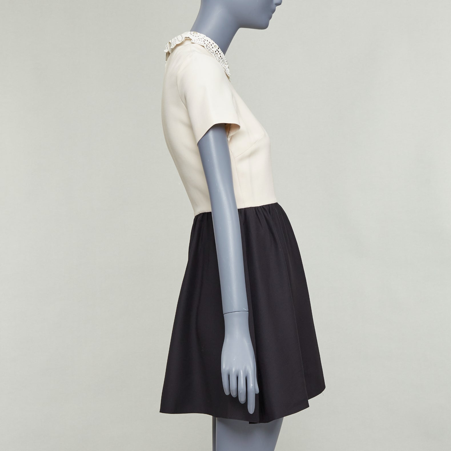 Valentino Studded Collar Dress - 4