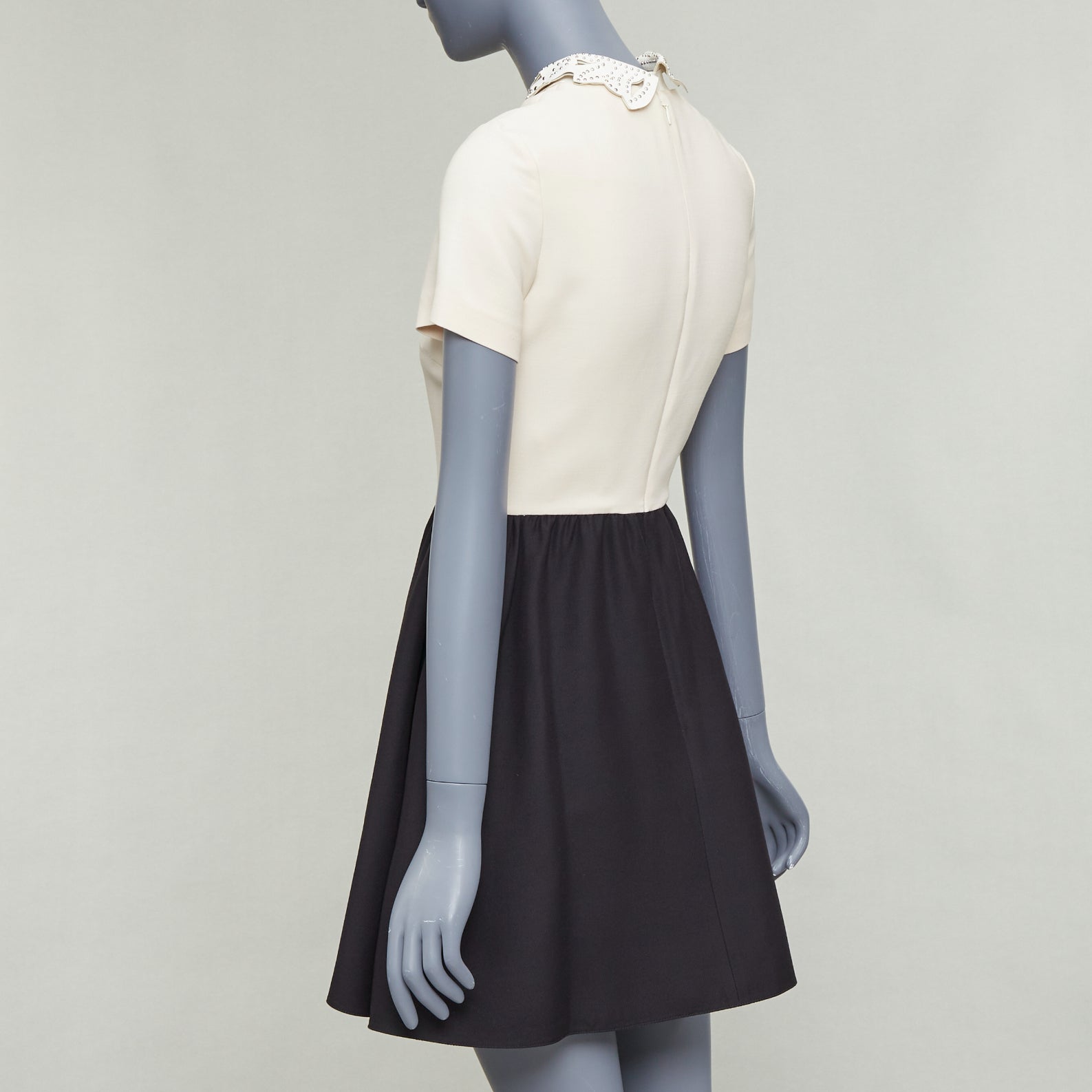 Valentino Studded Collar Dress - Detail 1