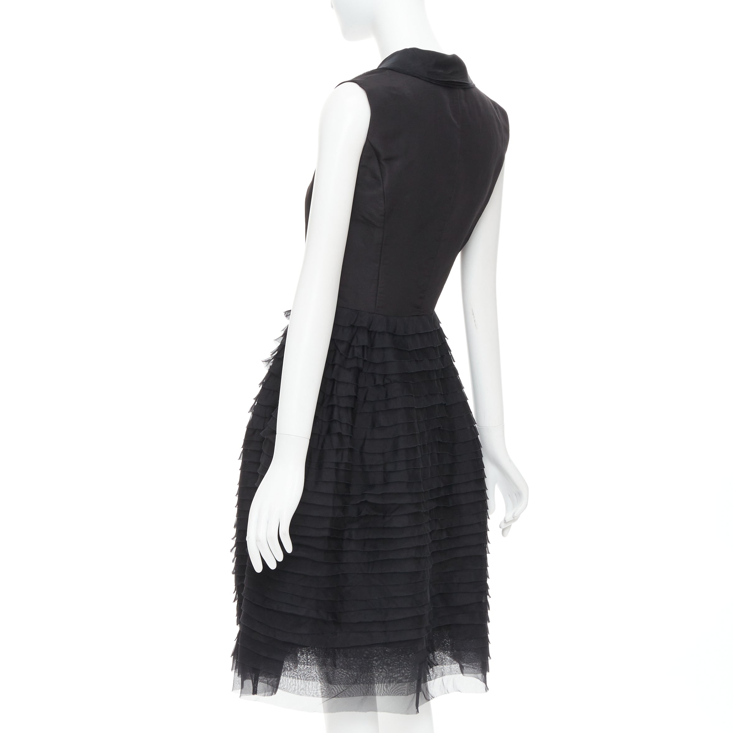 Oscar De La Renta Tiered Puff Dress - Detail 1