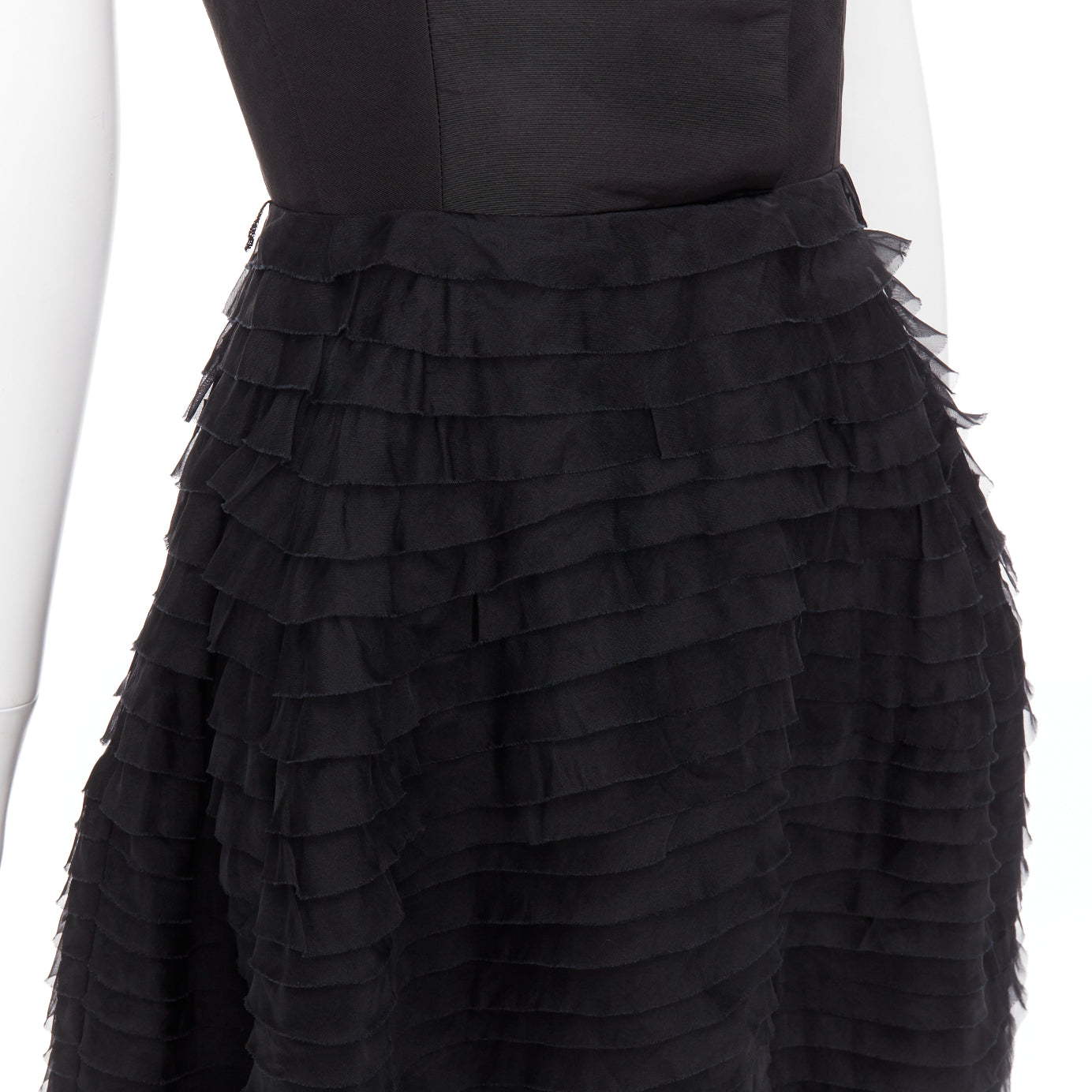 Oscar De La Renta Tiered Puff Dress - Detail 2