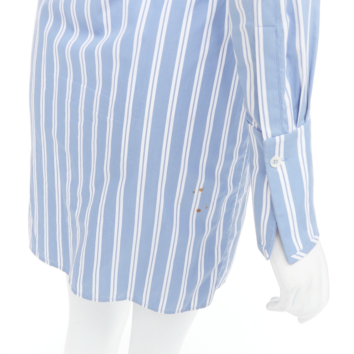 Victoria, Victoria Beckham Striped Shirt Dress - Detail 2