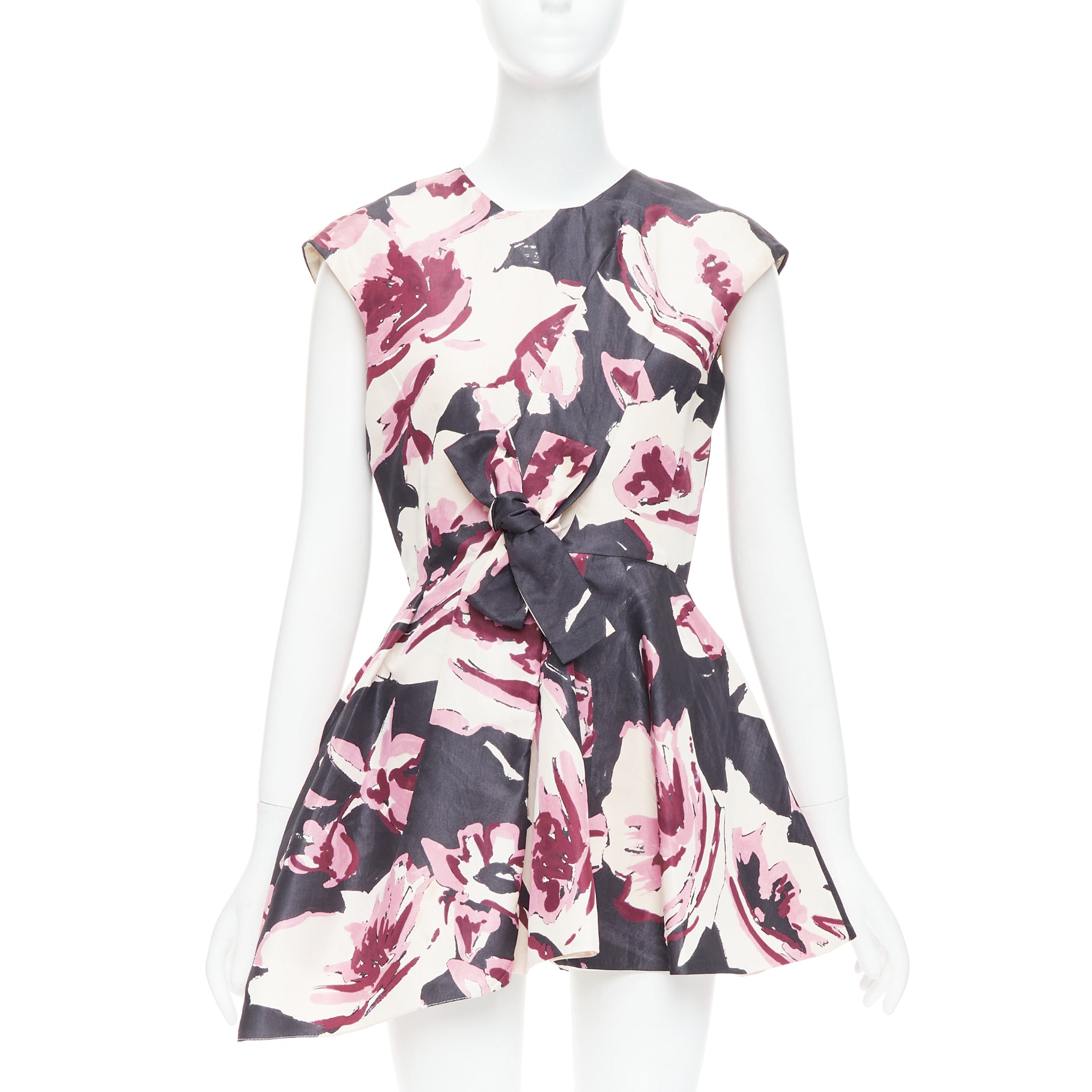 Dior Floral Tie Dress