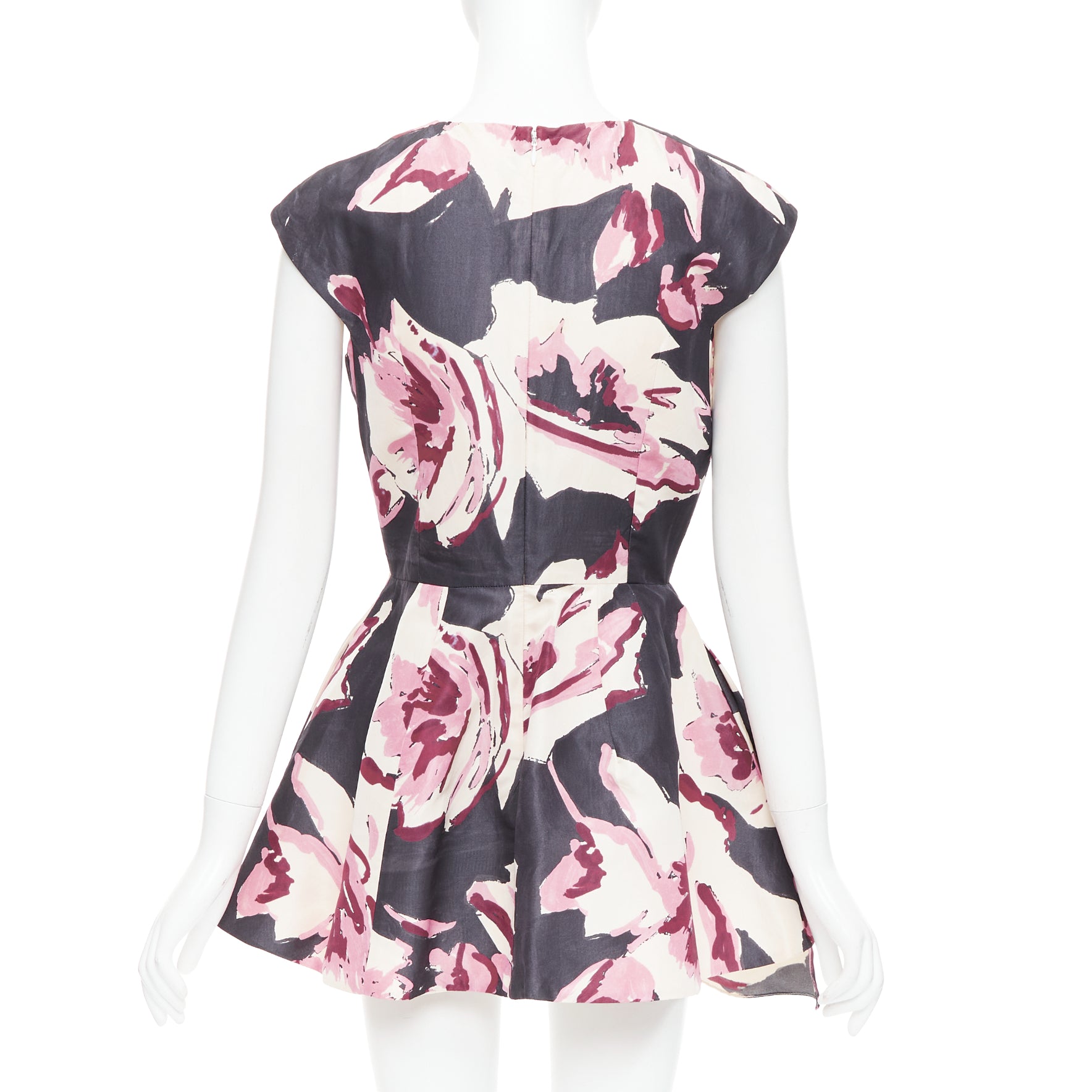 Dior Floral Tie Dress - Side view