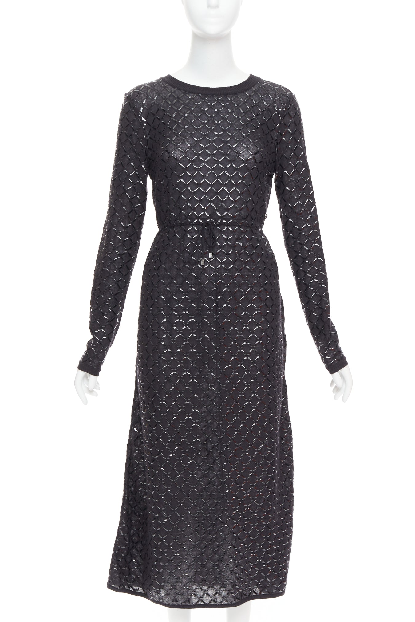 Chanel Criss Cross Knit Dress