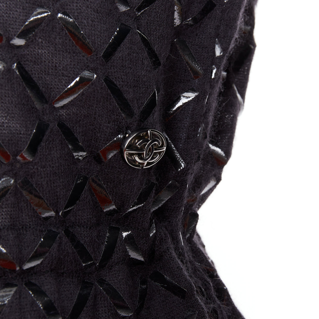 Chanel Criss Cross Knit Dress - Back view