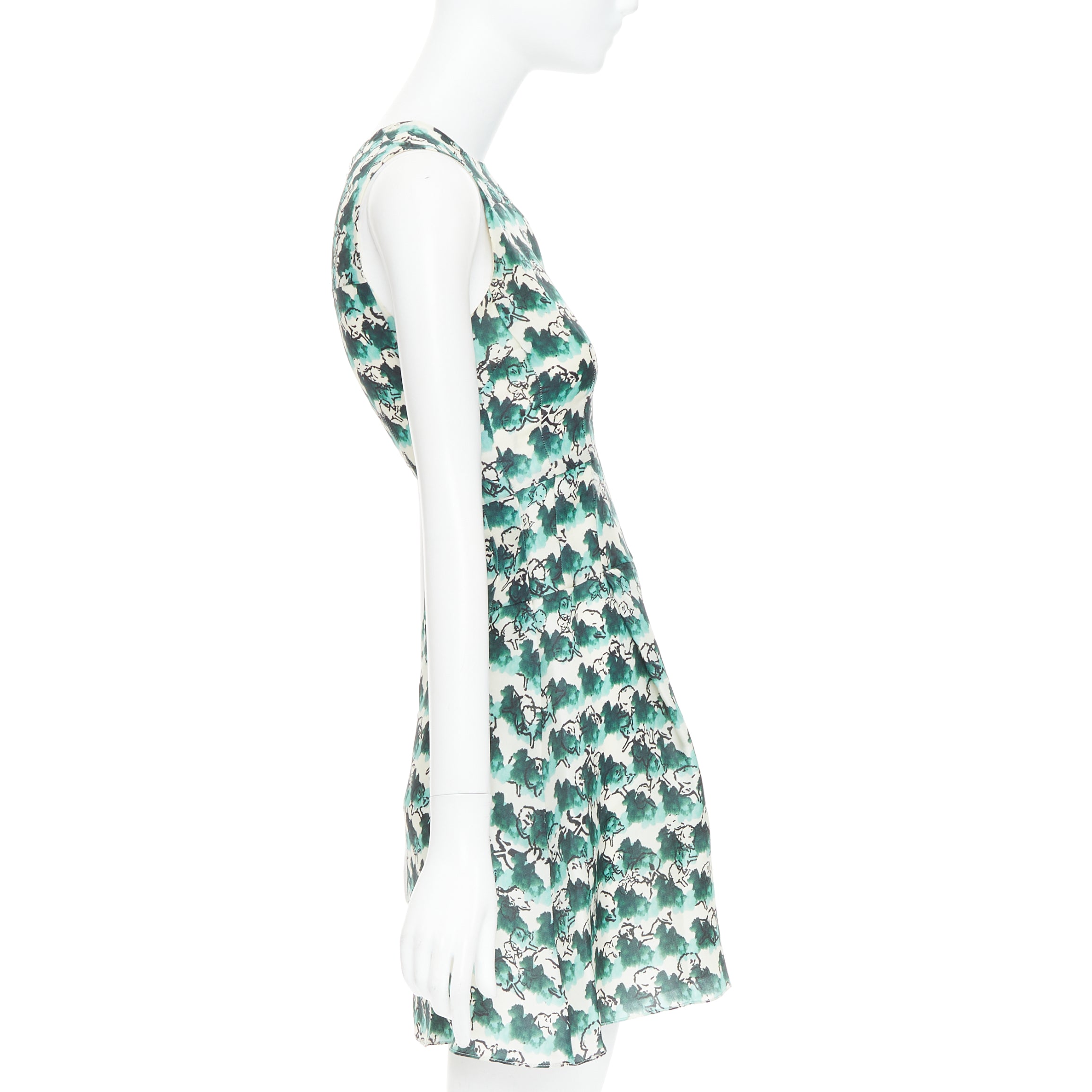 Tanya Taylor Abstract A-line Dress - 4