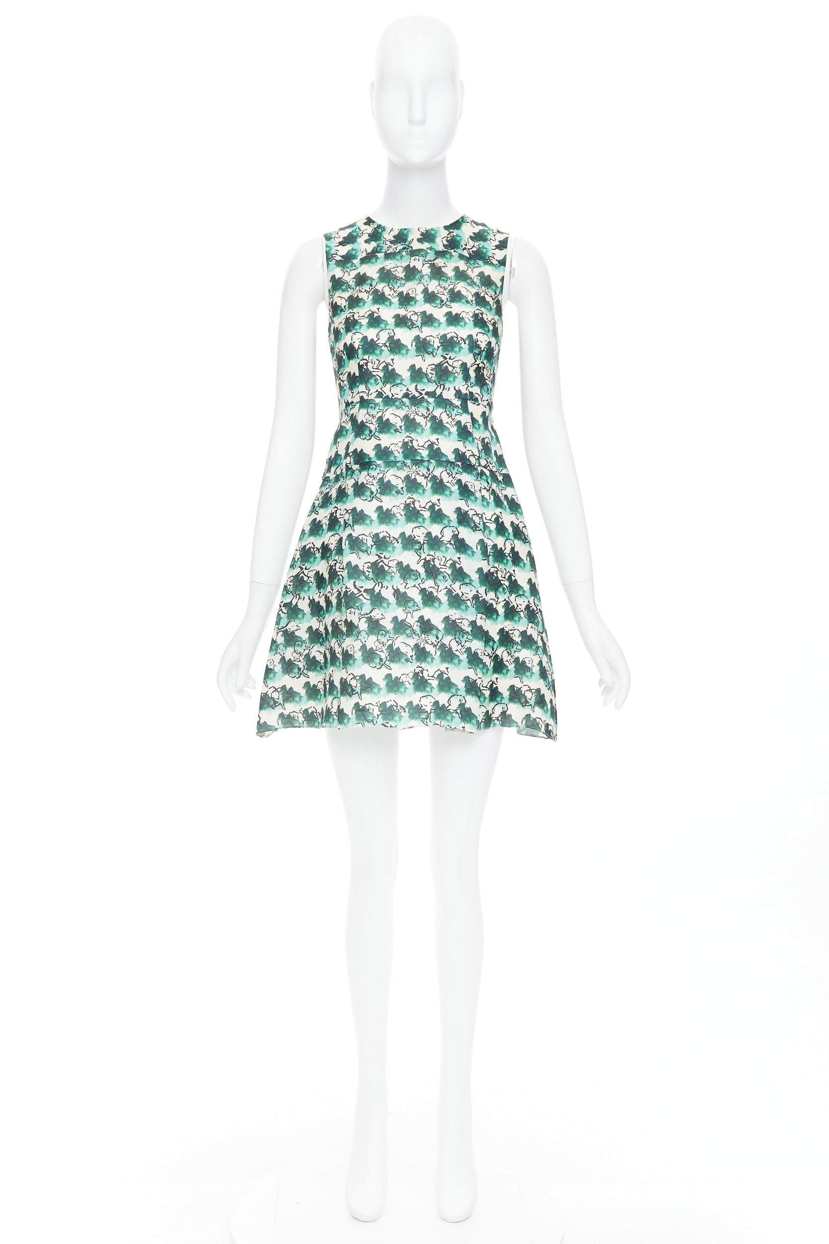 Tanya Taylor Abstract A-line Dress - Image 11
