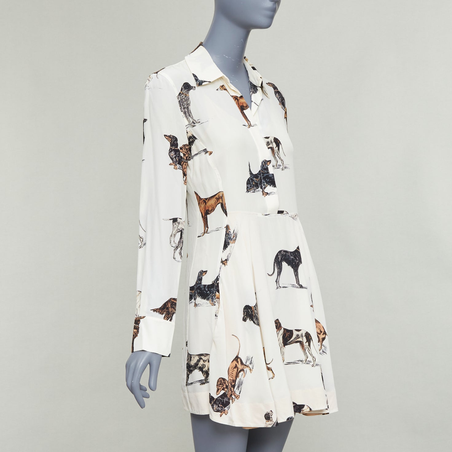 Stella Mccartney Dog Print Shirt Dress - Image 6