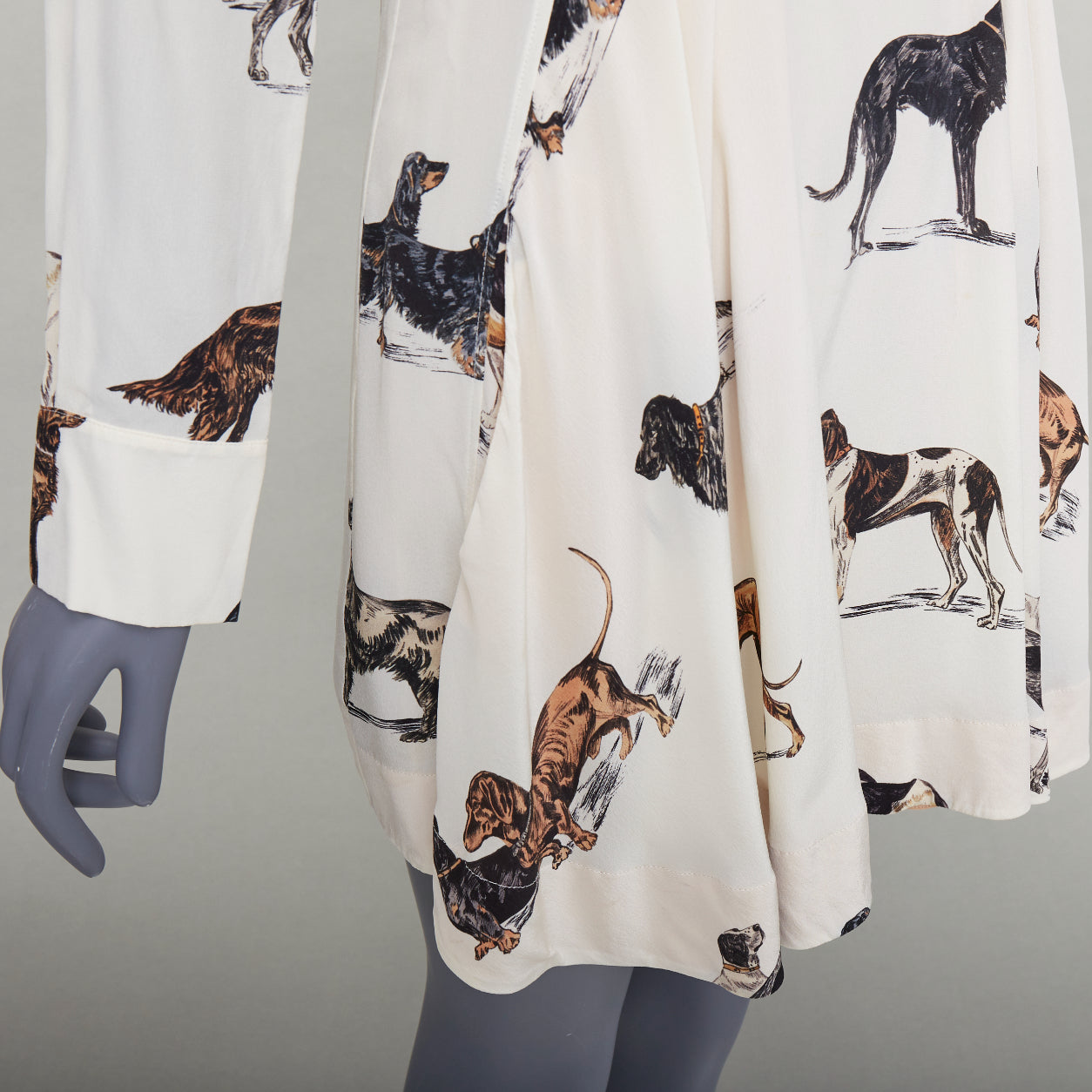Stella Mccartney Dog Print Shirt Dress - Detail 2