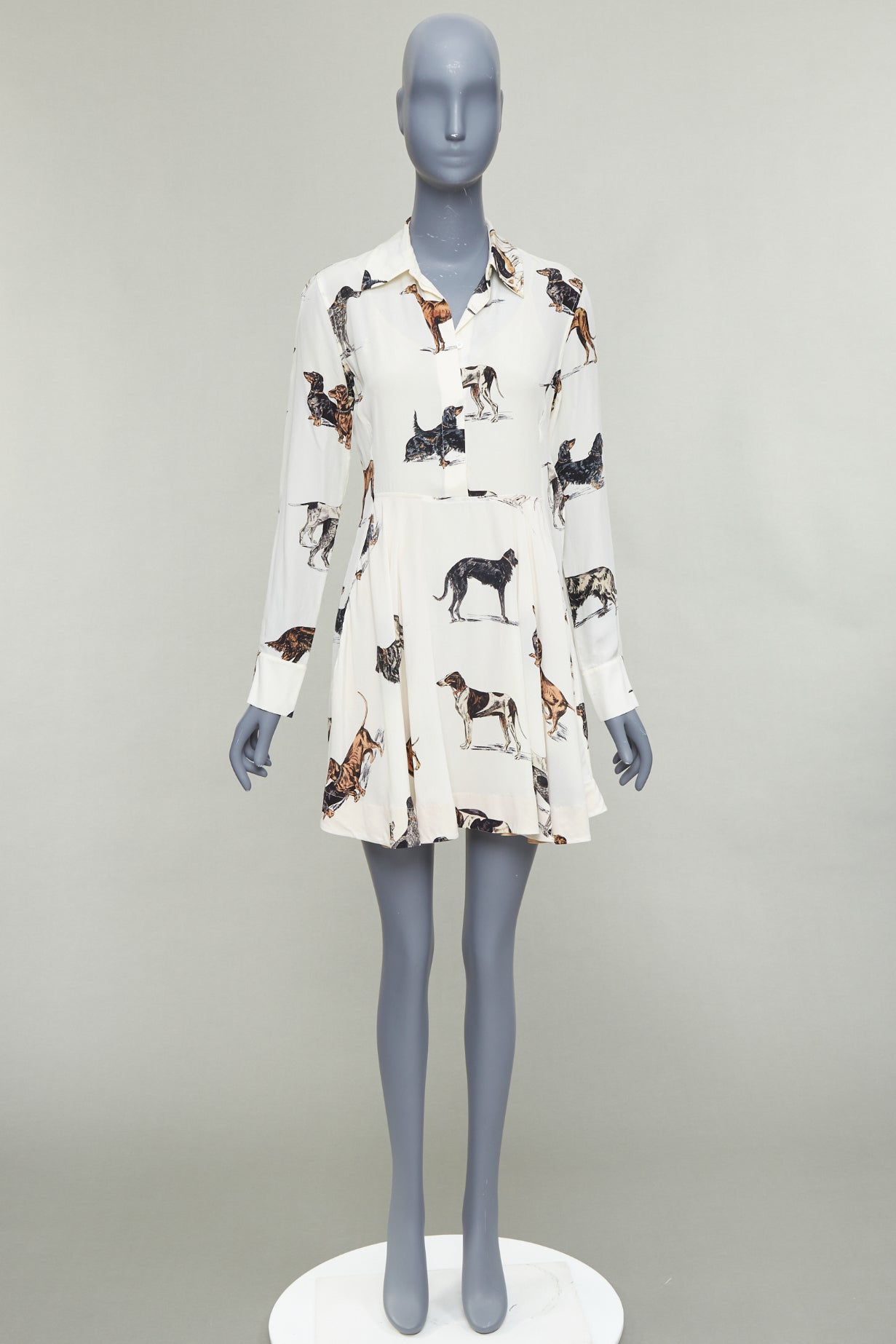 Stella Mccartney Dog Print Shirt Dress - Image 11