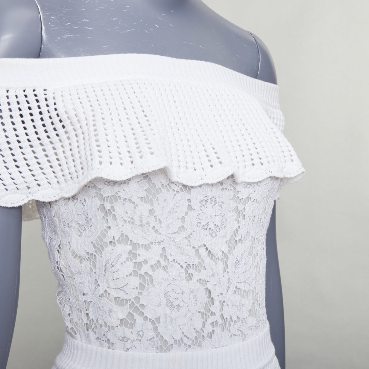 Valentino Off Shoulder Playsuit - Back view