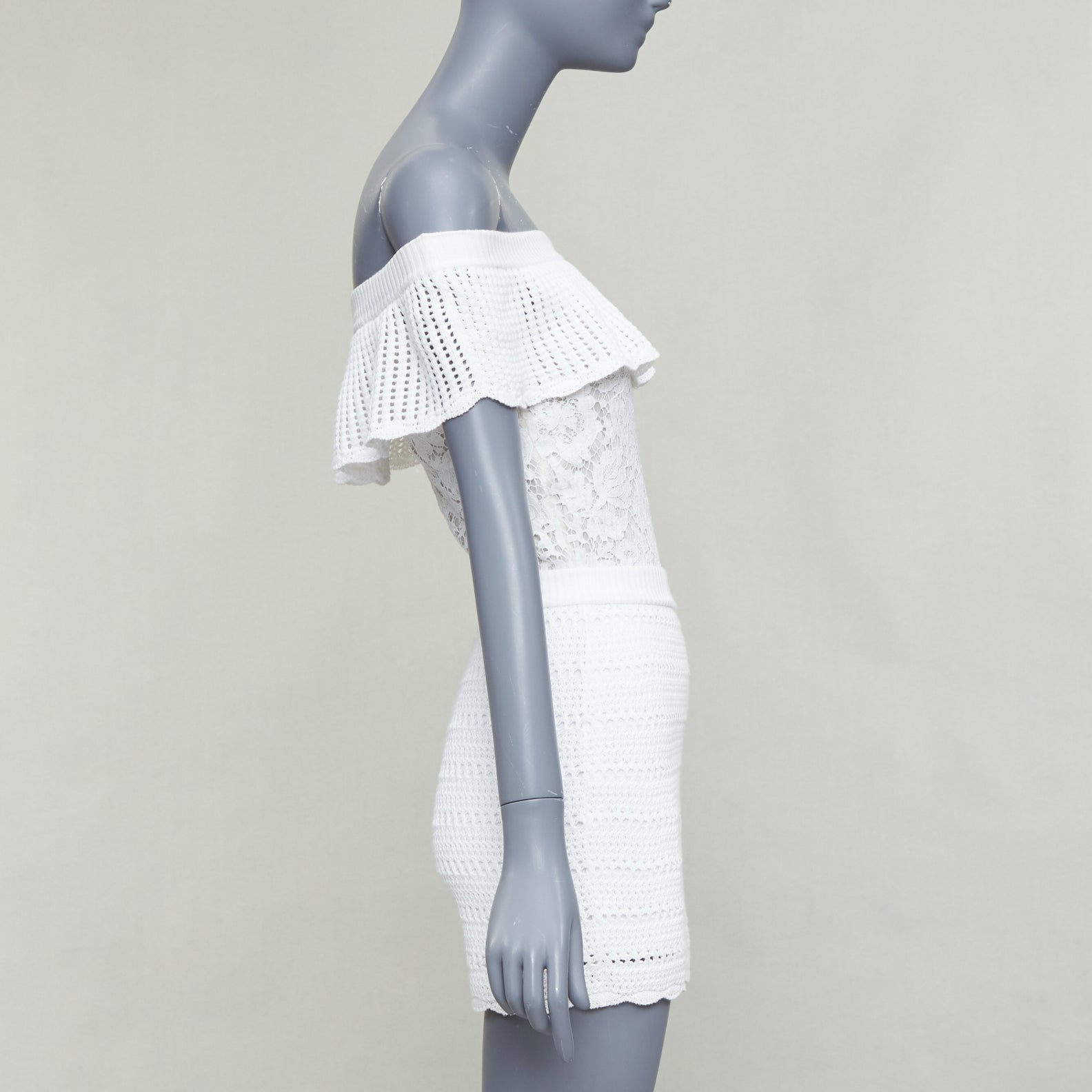 Valentino Off Shoulder Playsuit - 4