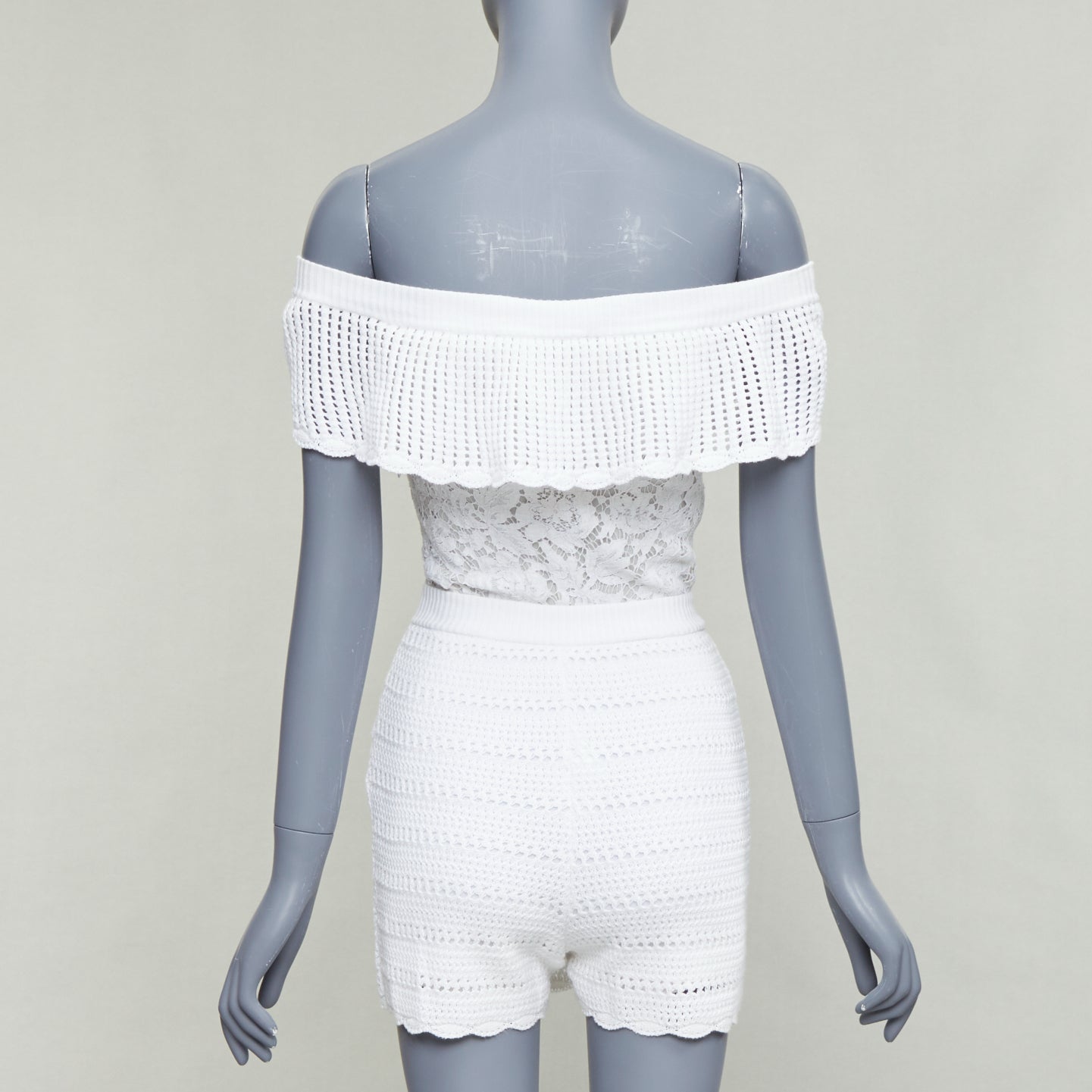 Valentino Off Shoulder Playsuit - Side view