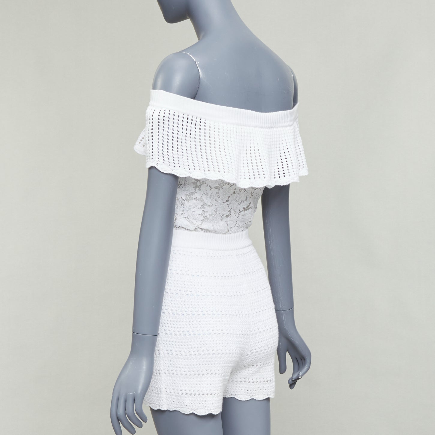 Valentino Off Shoulder Playsuit - Detail 1