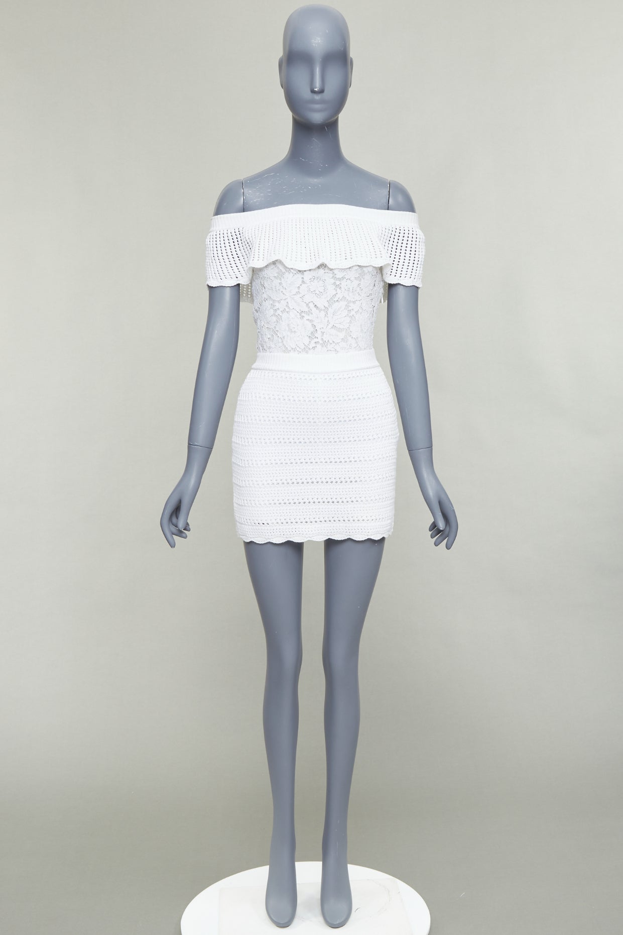 Valentino Off Shoulder Playsuit - Image 11