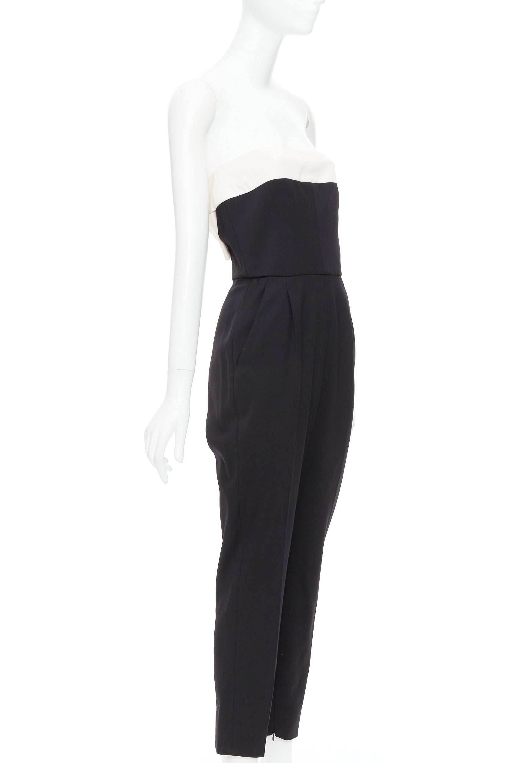 Valentino Bow Strapless Jumpsuit - Image 6