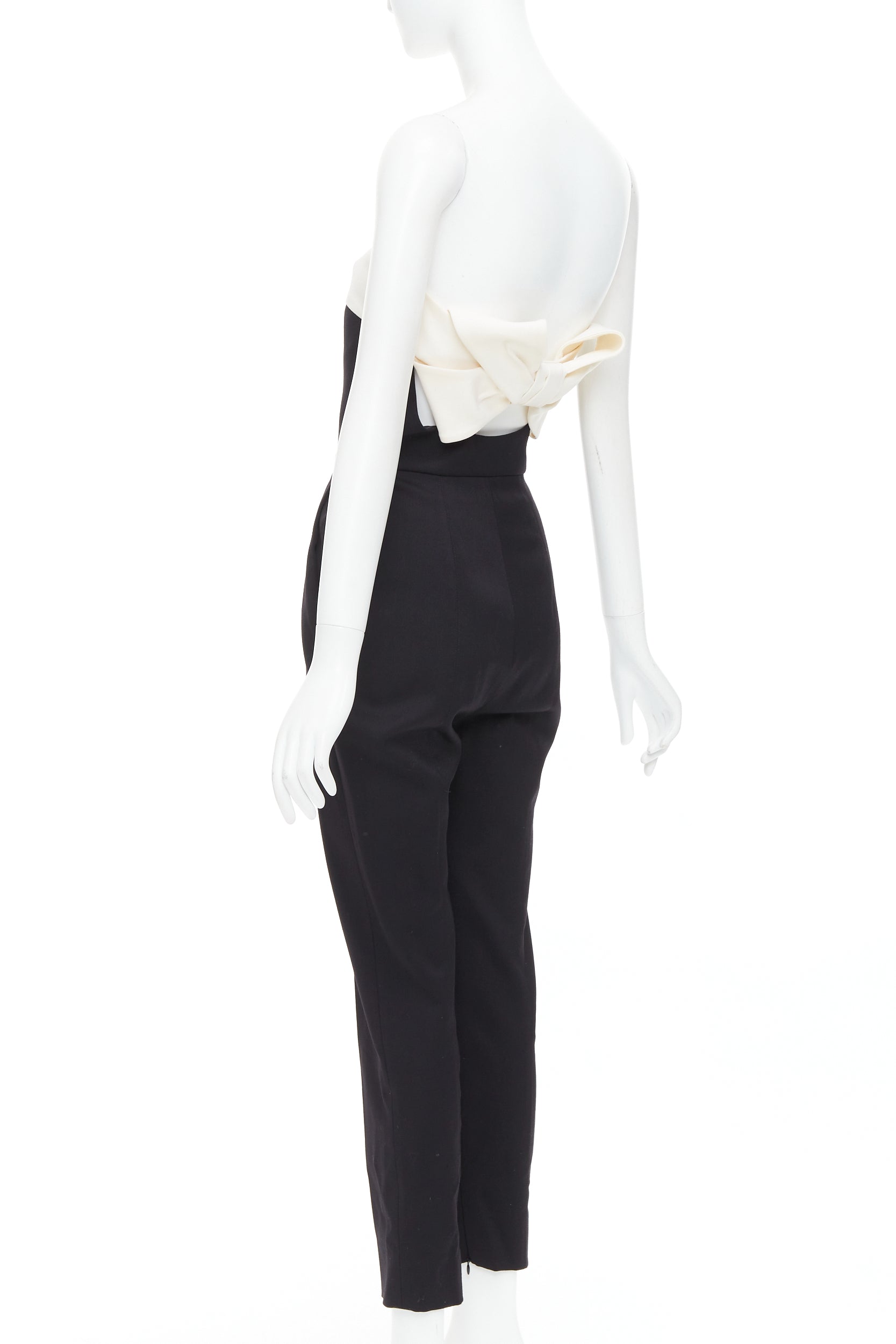 Valentino Bow Strapless Jumpsuit - Side view