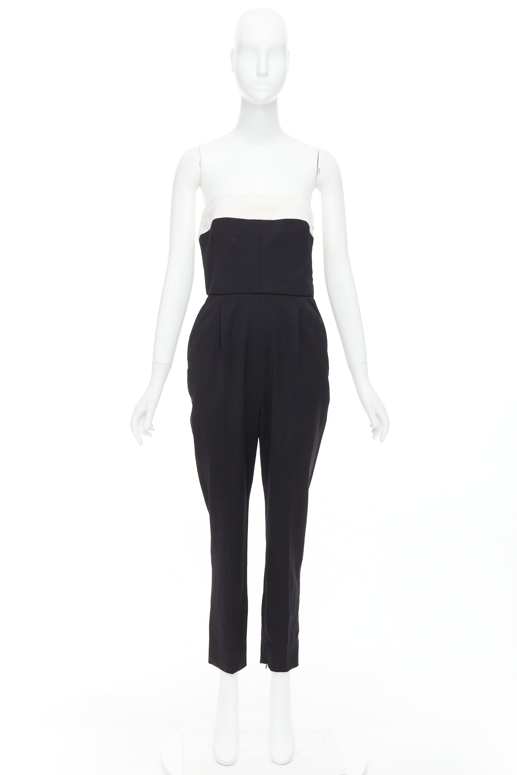 Valentino Bow Strapless Jumpsuit - Image 11