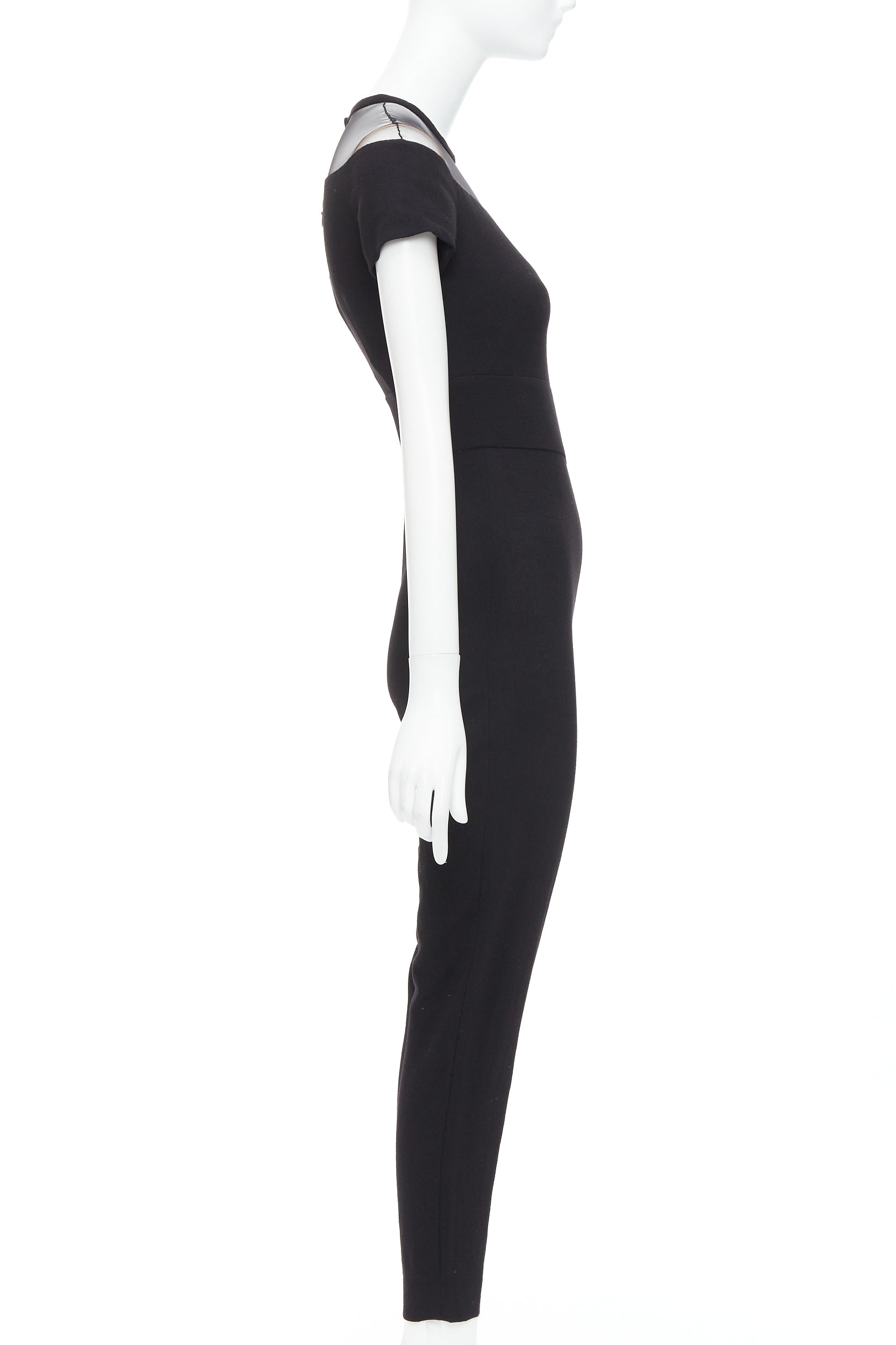 La Perla Sheer Wool Jumpsuit - 4