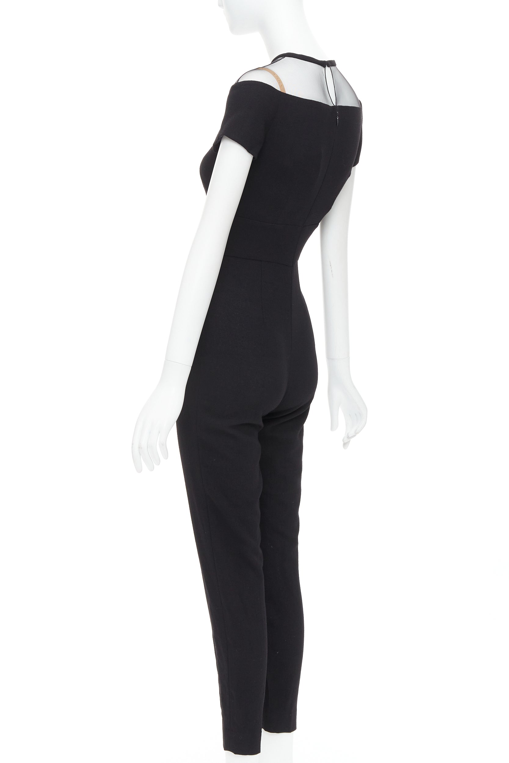 La Perla Sheer Wool Jumpsuit - Detail 1